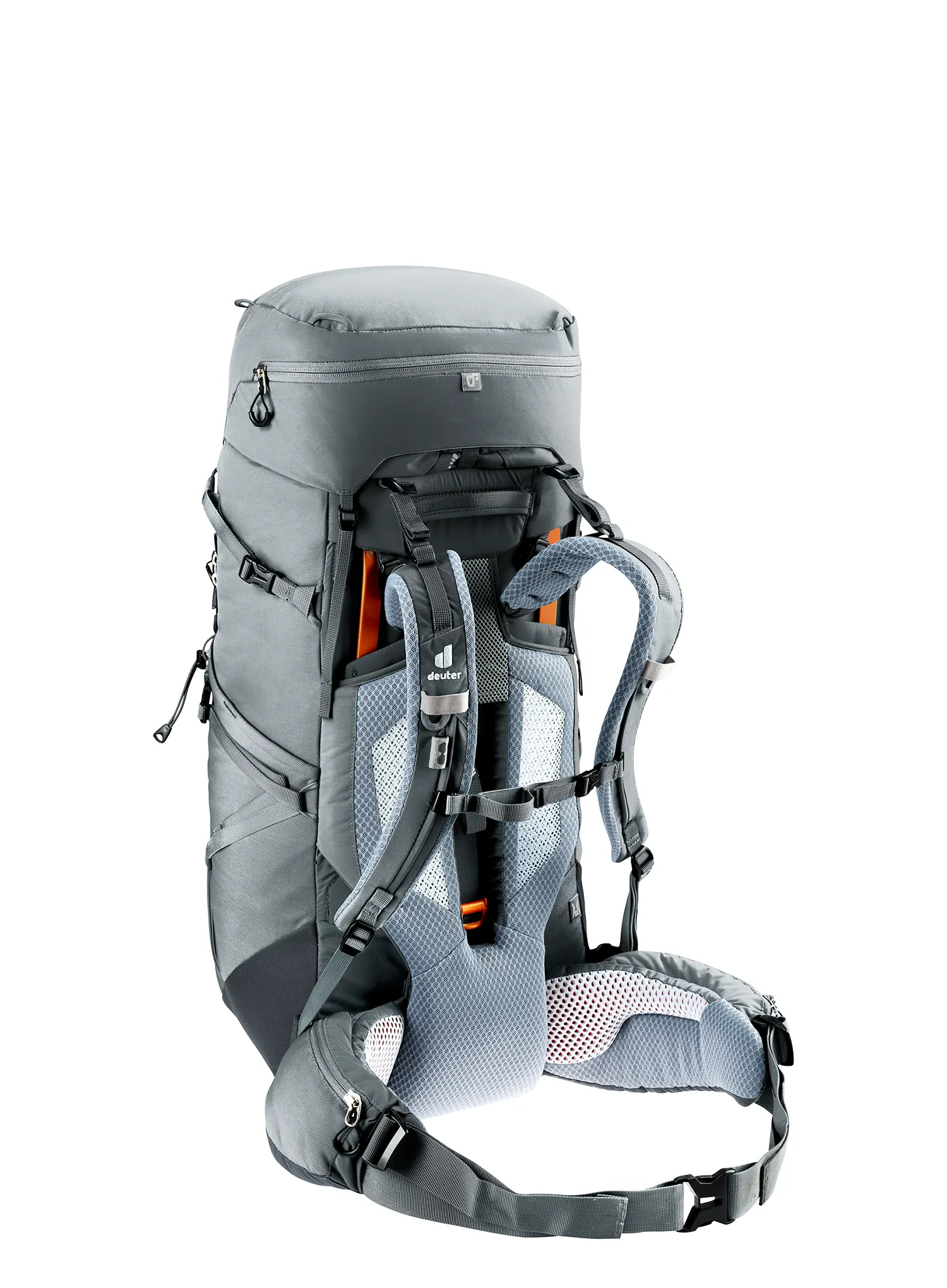 Ženski trekking ruksak Deuter Aircontact Core 45 + 10 SL - graphite/black