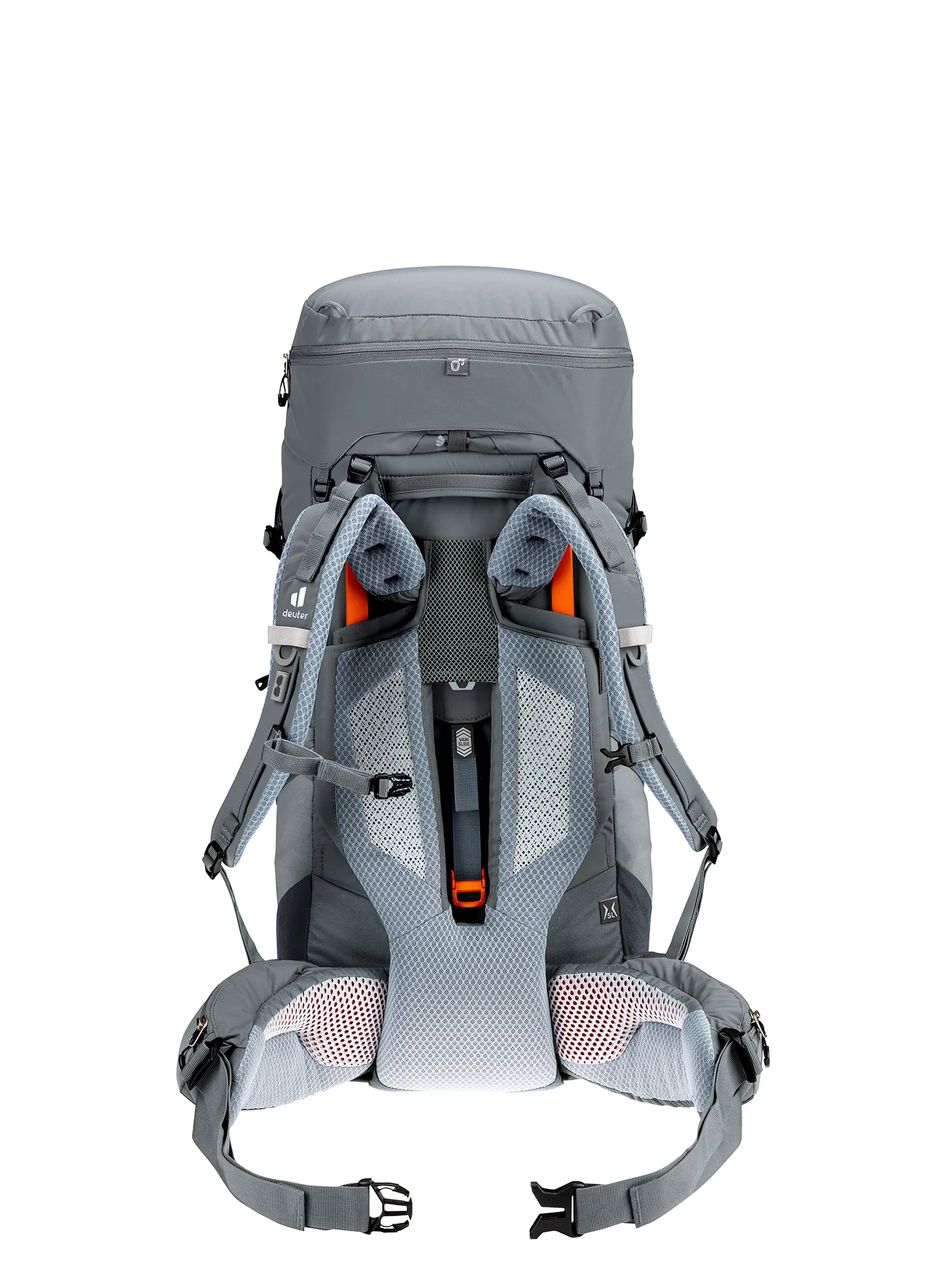 Ženski trekking ruksak Deuter Aircontact Core 45 + 10 SL - graphite/black