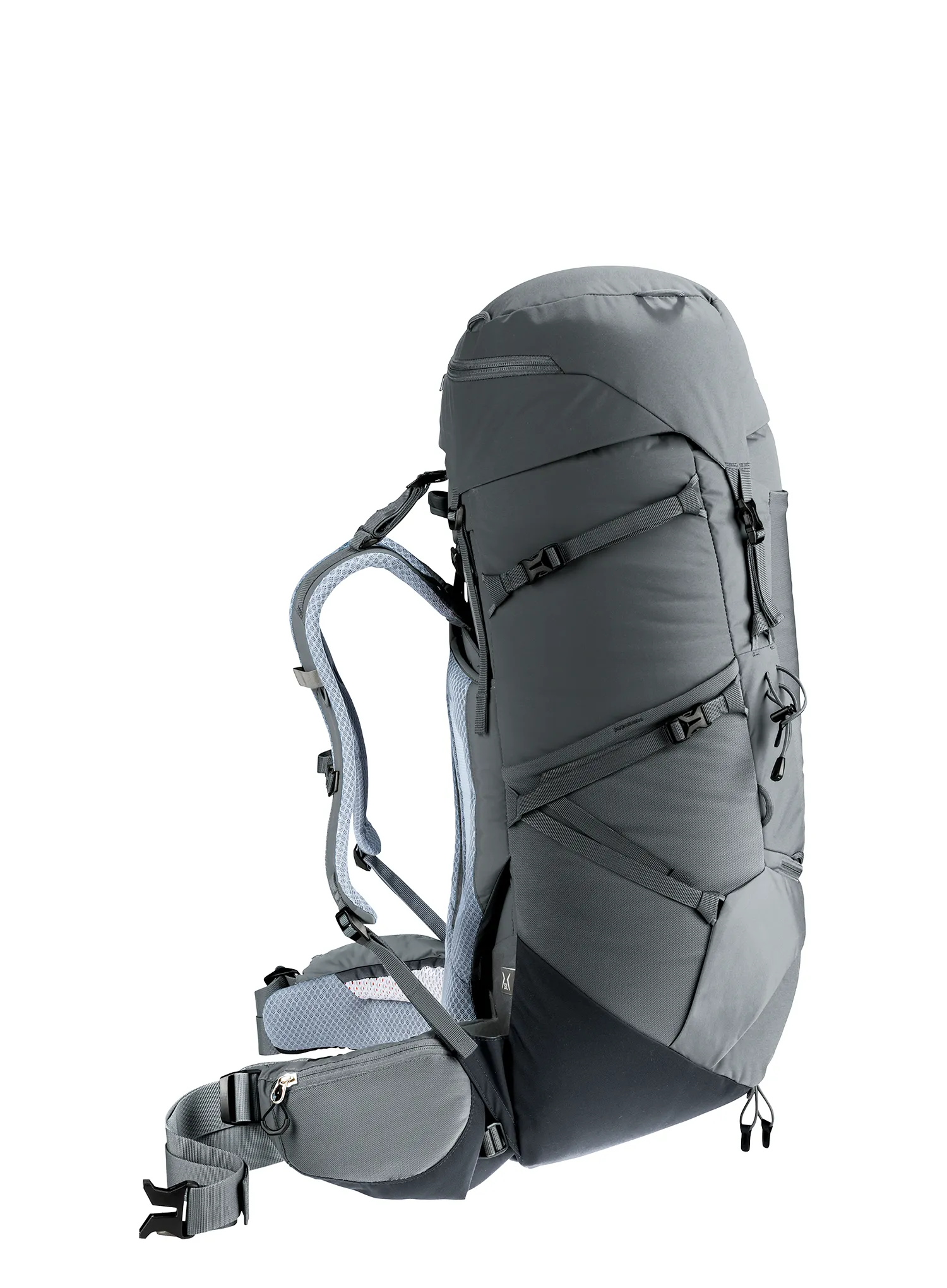 Ženski trekking ruksak Deuter Aircontact Core 45 + 10 SL - graphite/black