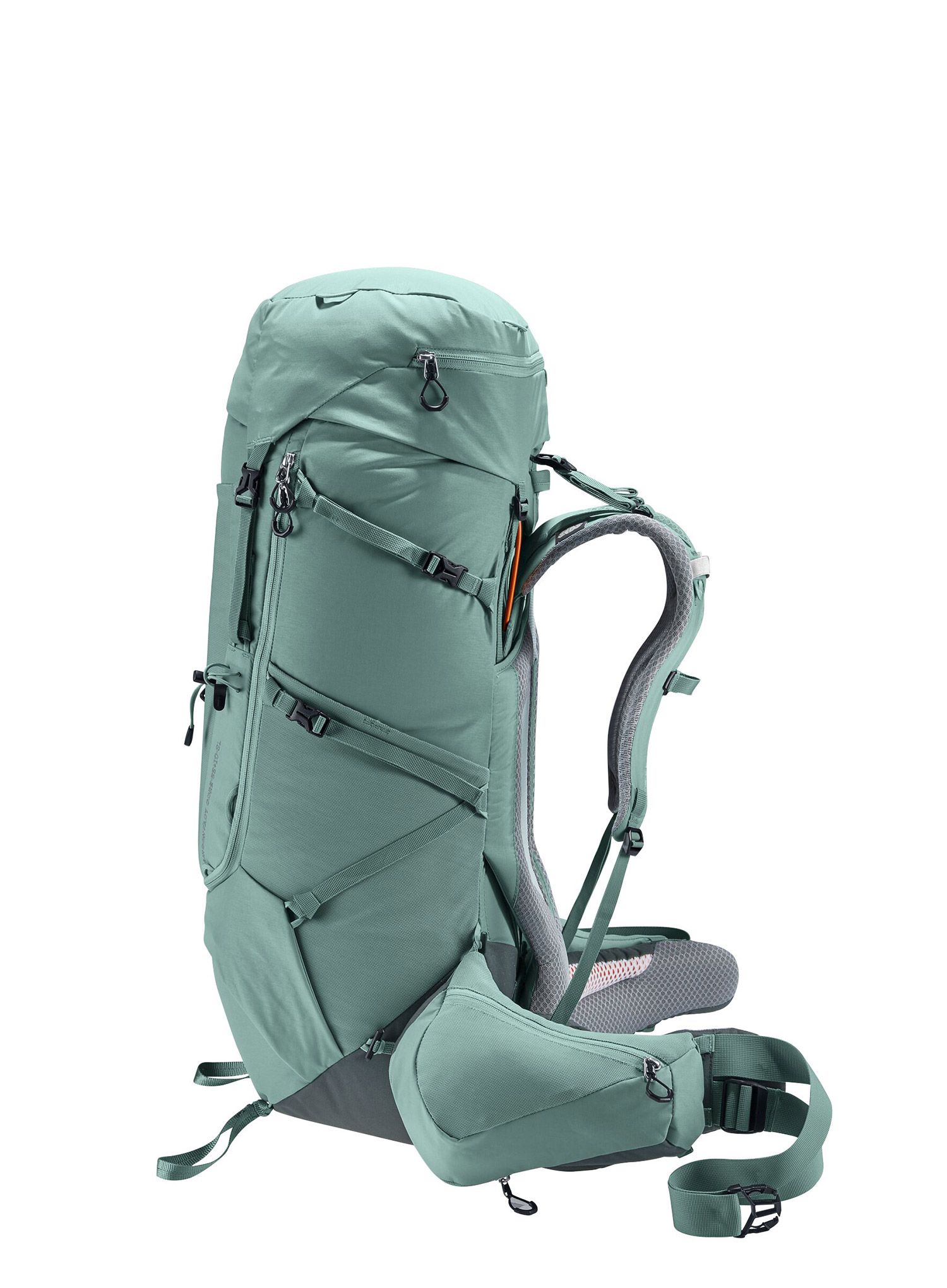 Ženski trekking ruksak Deuter Aircontact Core 55+10 SL - jade/graphit