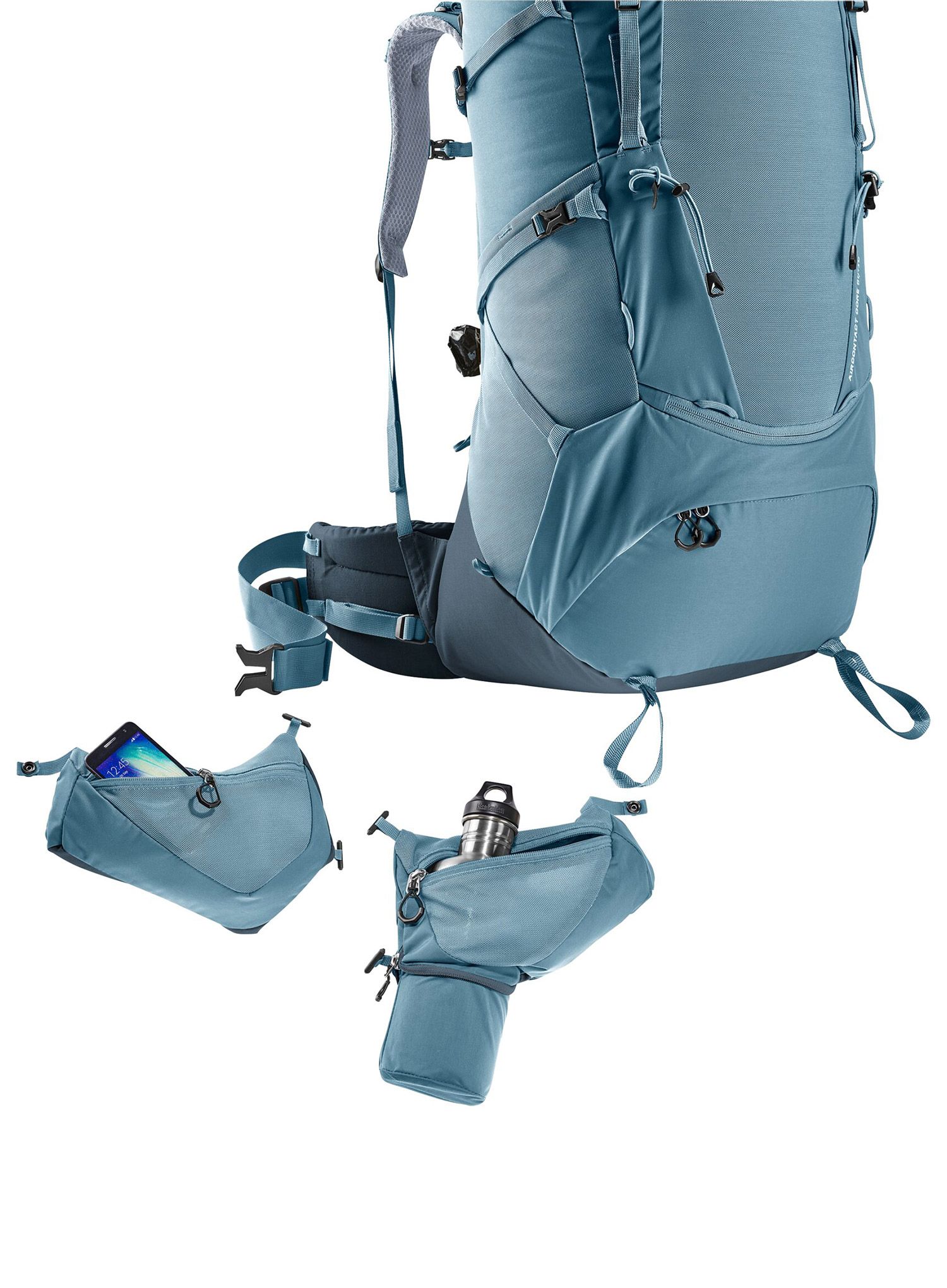 Trekking ruksak Deuter Aircontact Core 60+10 - atlantic/ink
