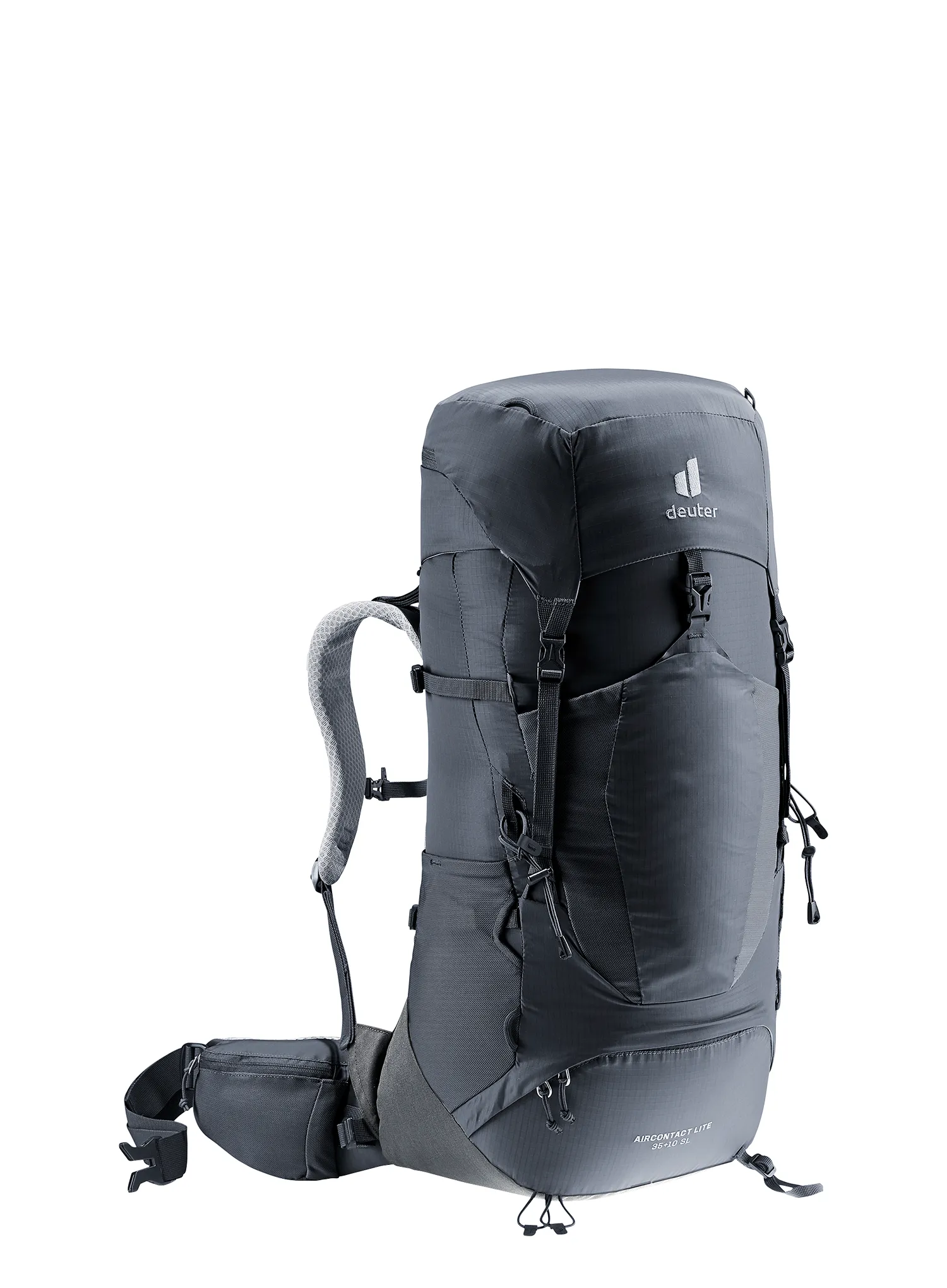 Ženski trekking ruksak Deuter Aircontact Lite 35 + 10 SL - black/graphite