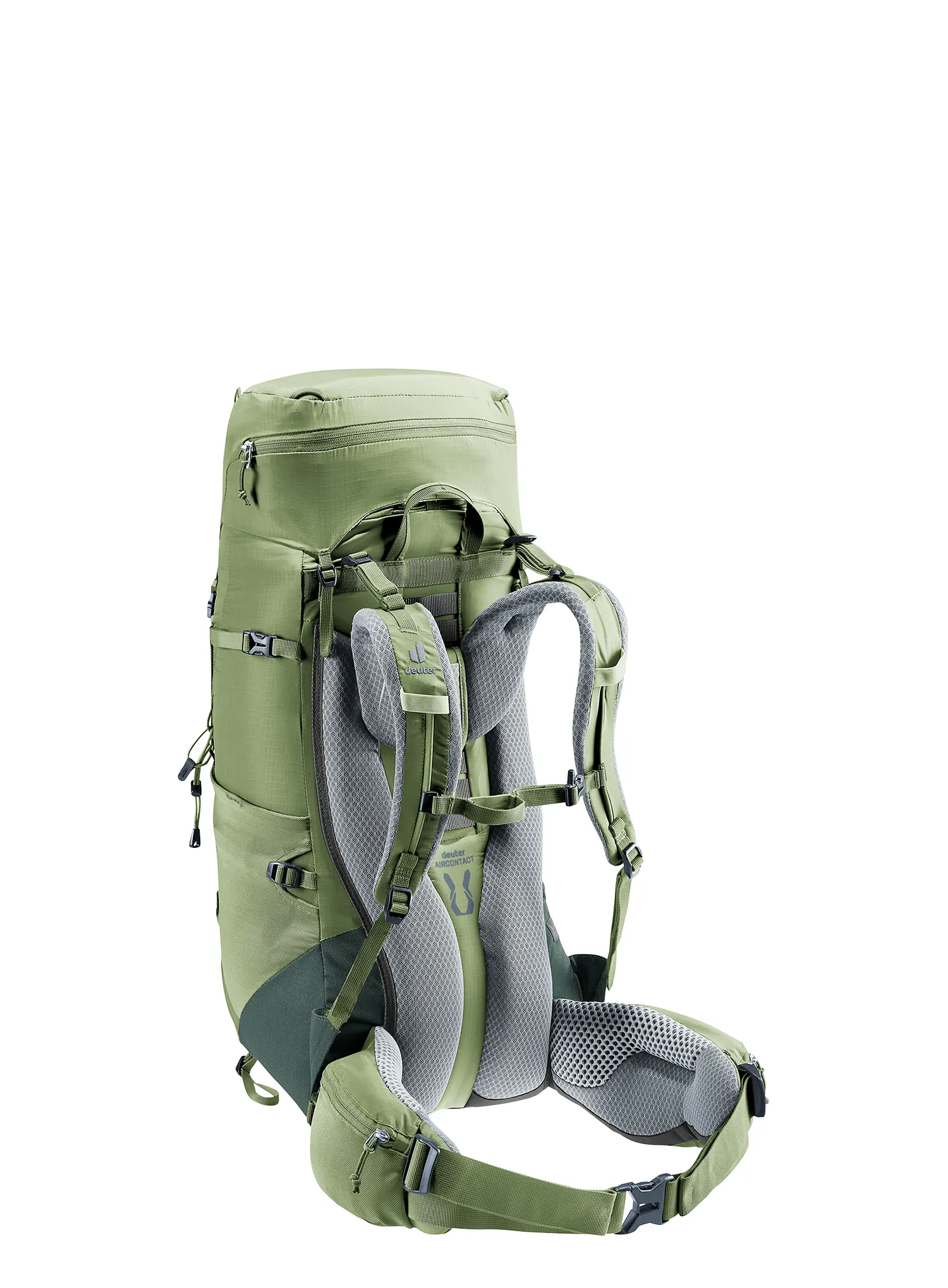Ženski trekking ruksak Deuter Aircontact Lite 35 + 10 SL - grove/ivy