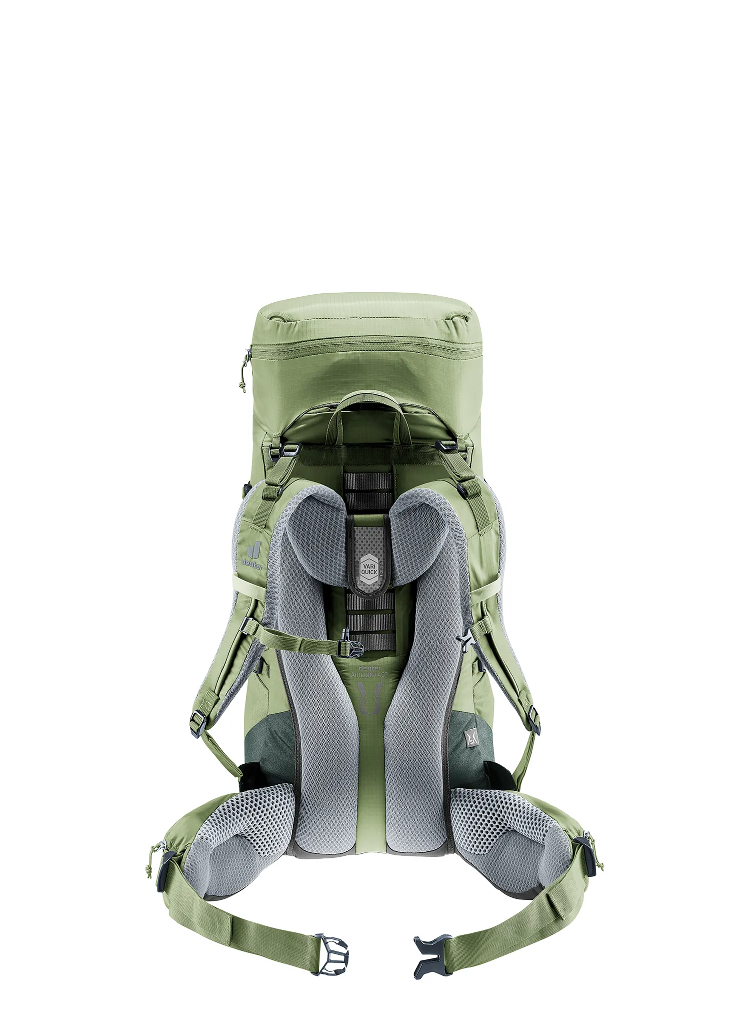 Ženski trekking ruksak Deuter Aircontact Lite 35 + 10 SL - grove/ivy