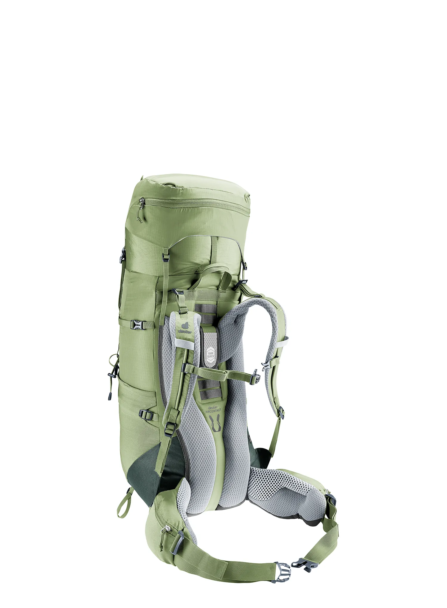 Ženski trekking ruksak Deuter Aircontact Lite 35 + 10 SL - grove/ivy