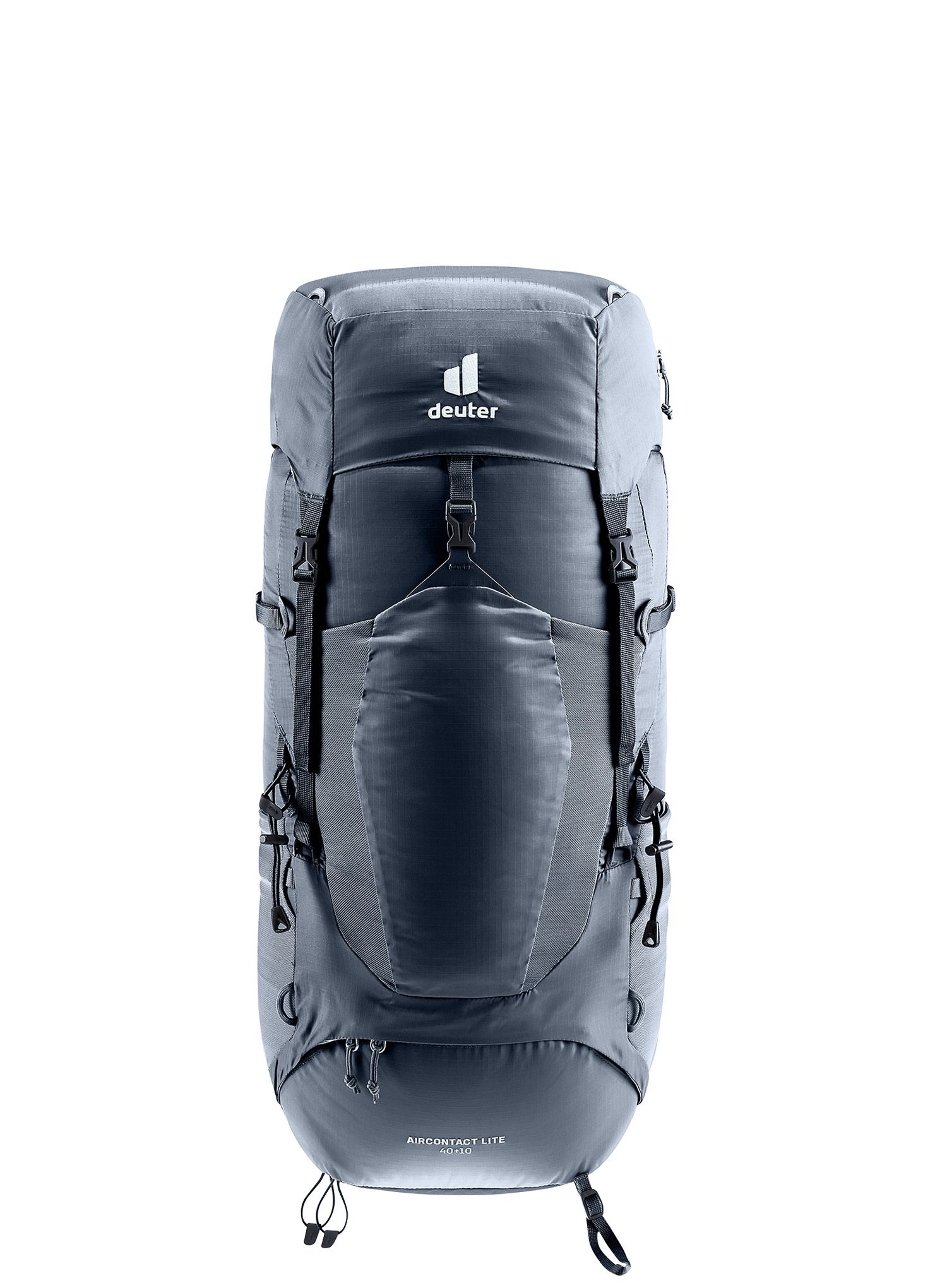 Trekking ruksak Deuter Aircontact Lite 40 + 10 - black/marine