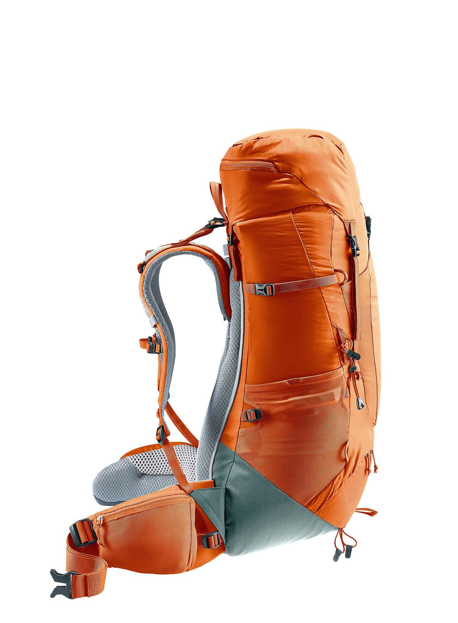 Trekking ruksak Deuter Aircontact Lite 40 + 10 - chestnut/teal