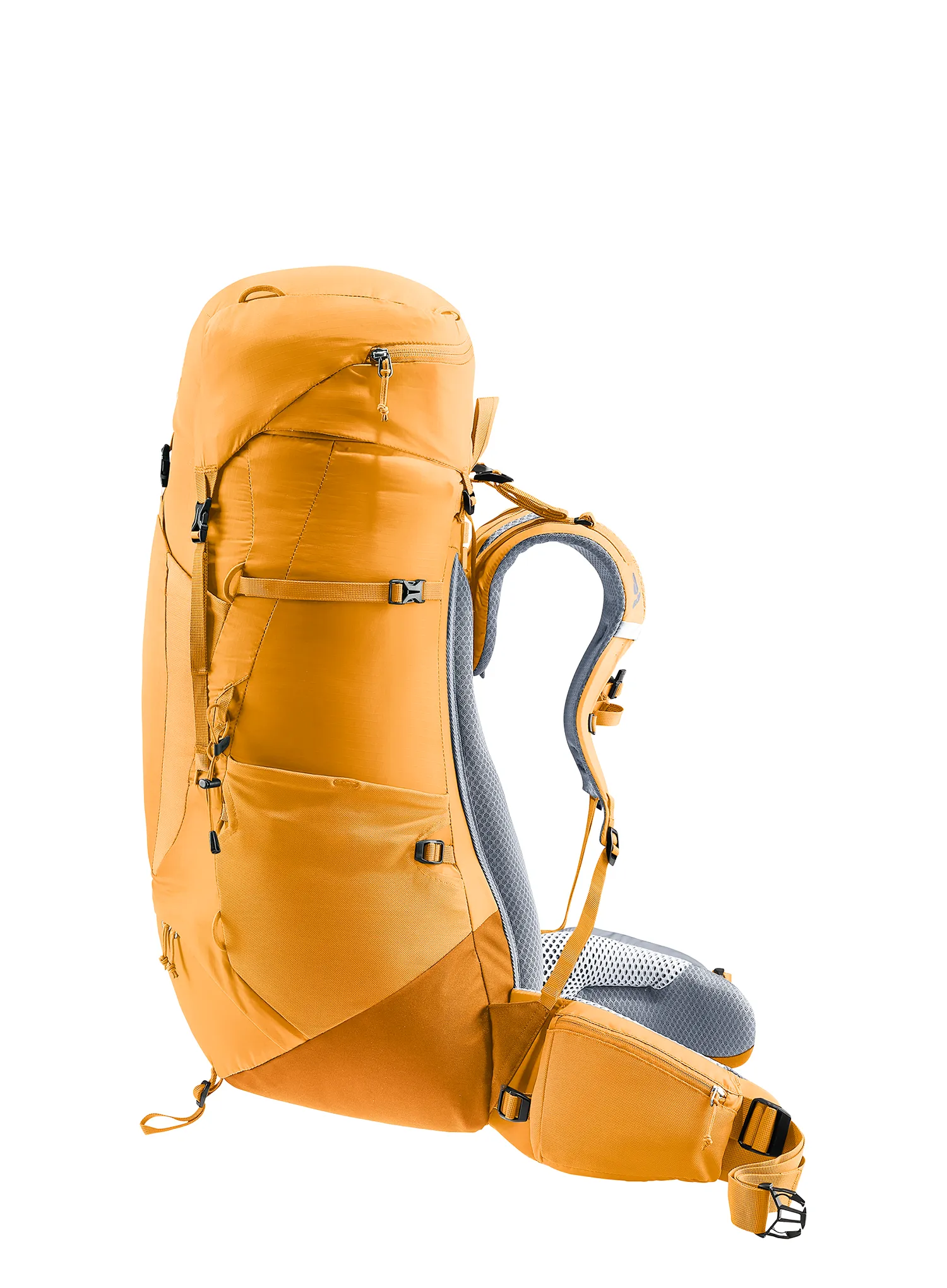 Trekking ruksak Deuter Aircontact Lite 50 + 10 - amber/maple