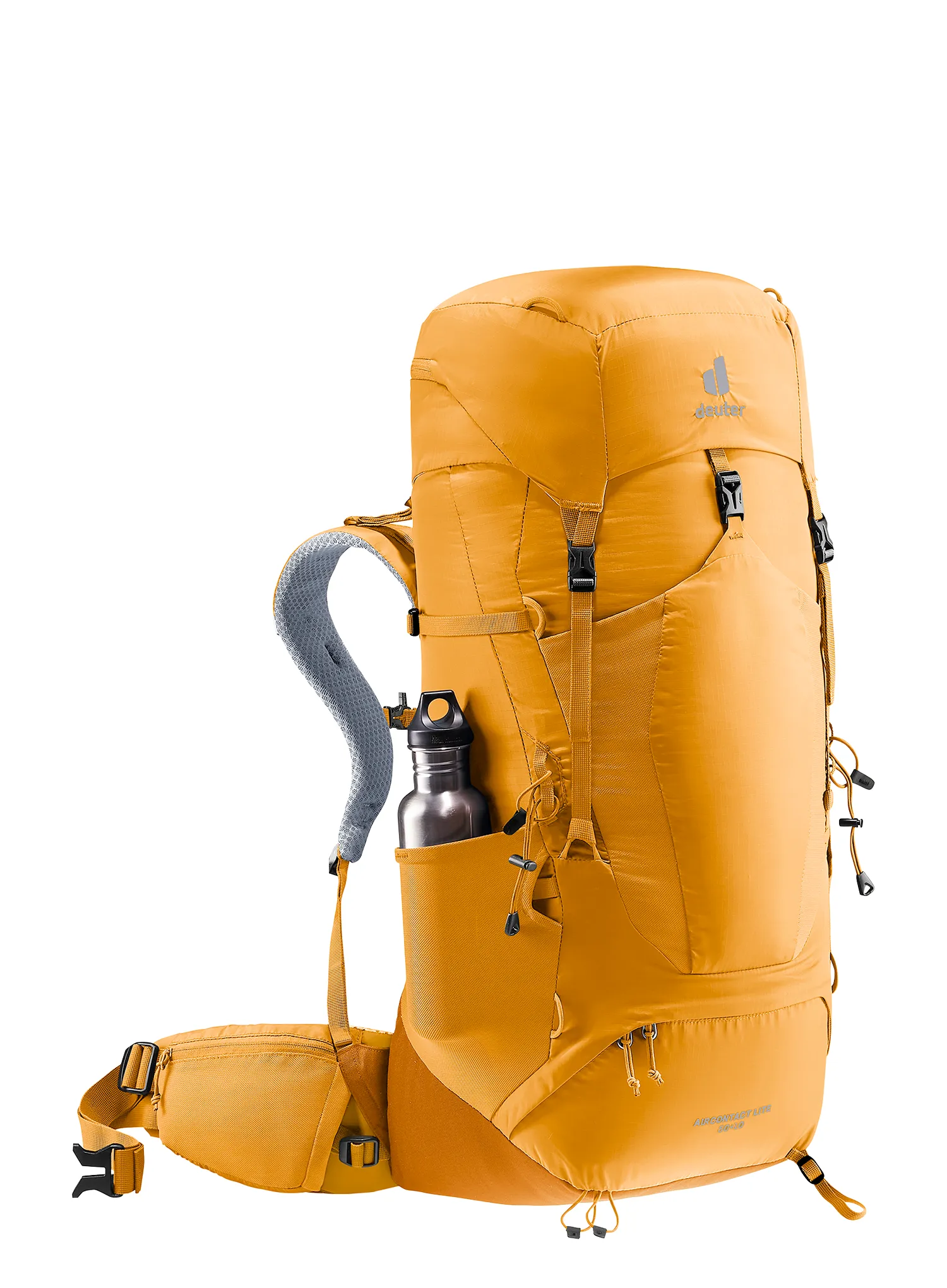 Trekking ruksak Deuter Aircontact Lite 50 + 10 - amber/maple
