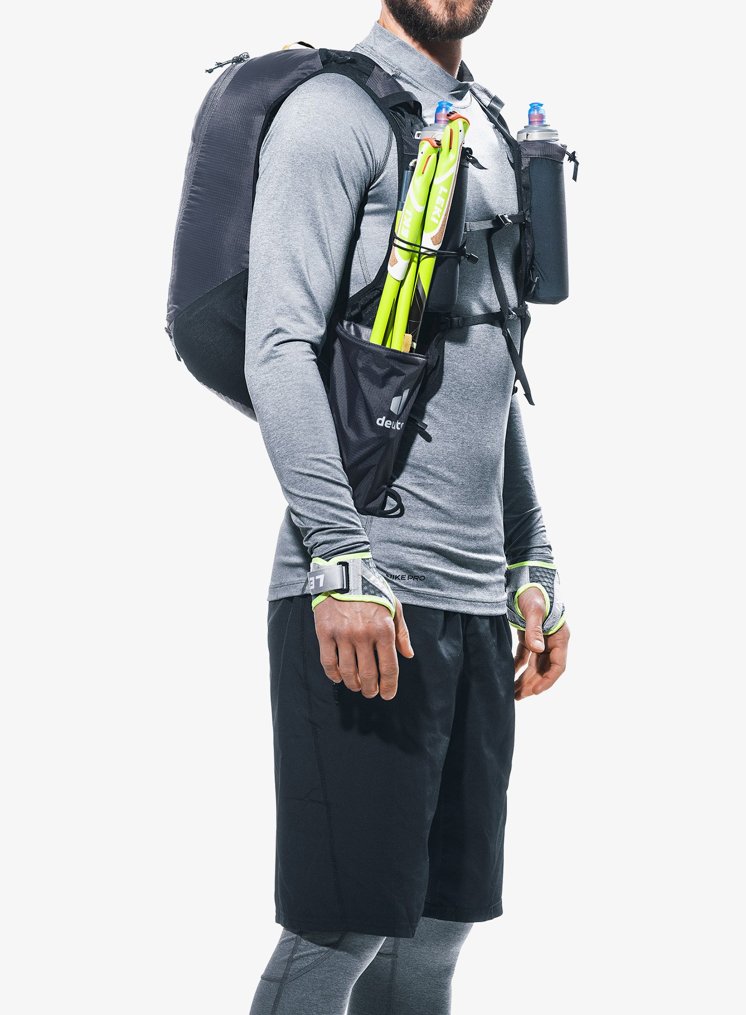 Ruksak za trčanje Deuter Ascender 7 - black