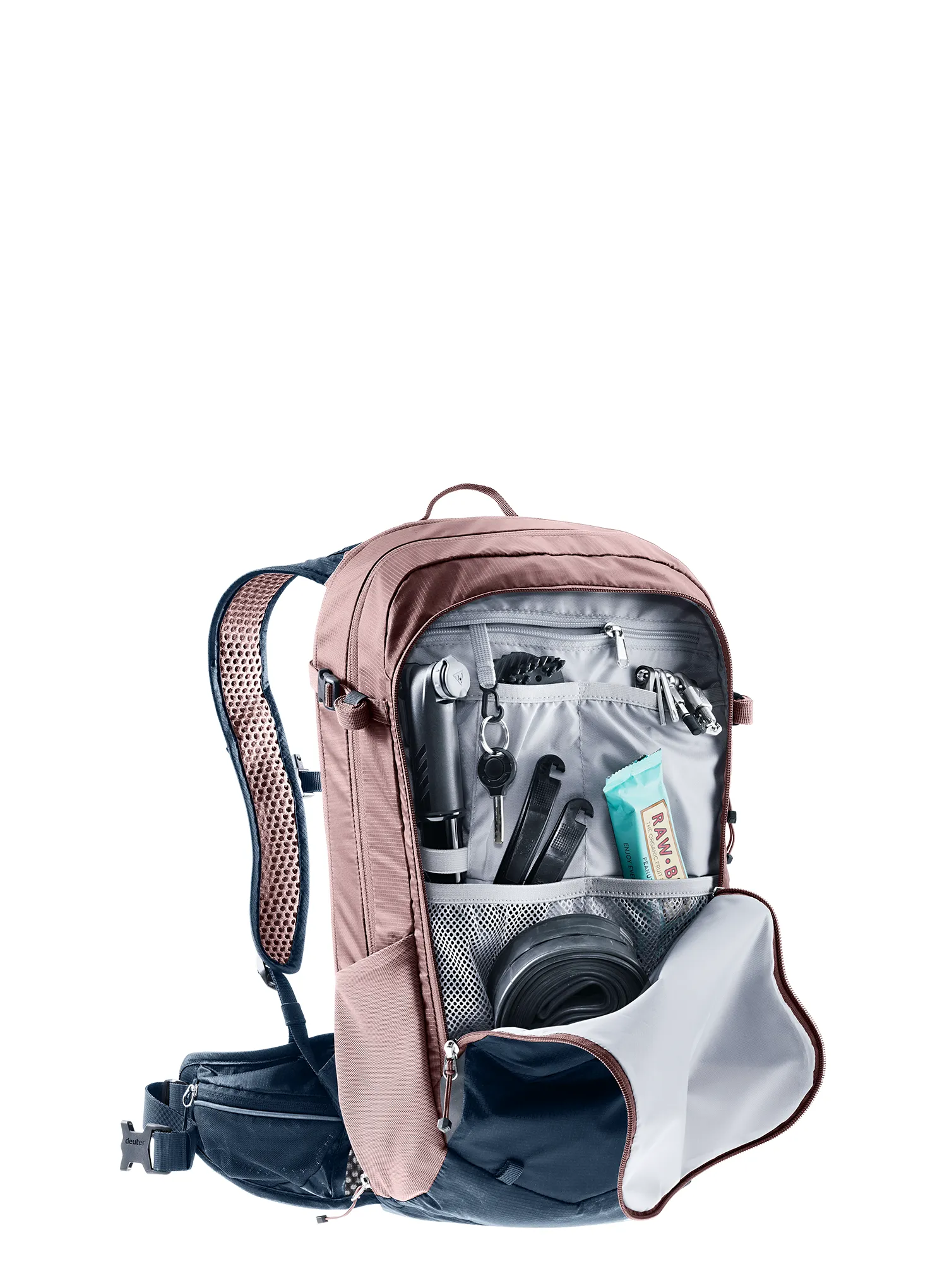 Biciklistički ruksak Deuter Compact 14+3 - ink/ashrose