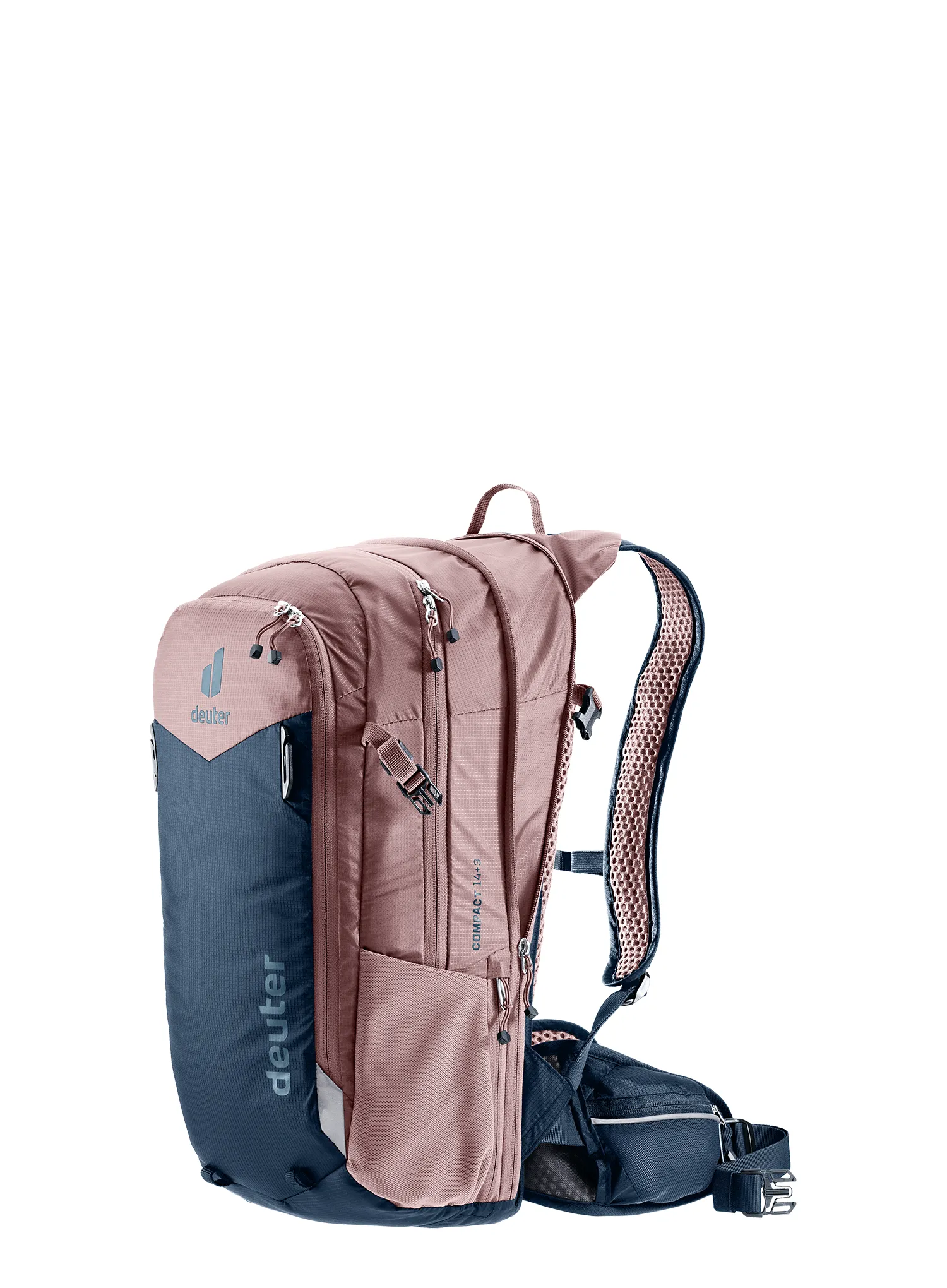 Biciklistički ruksak Deuter Compact 14+3 - ink/ashrose
