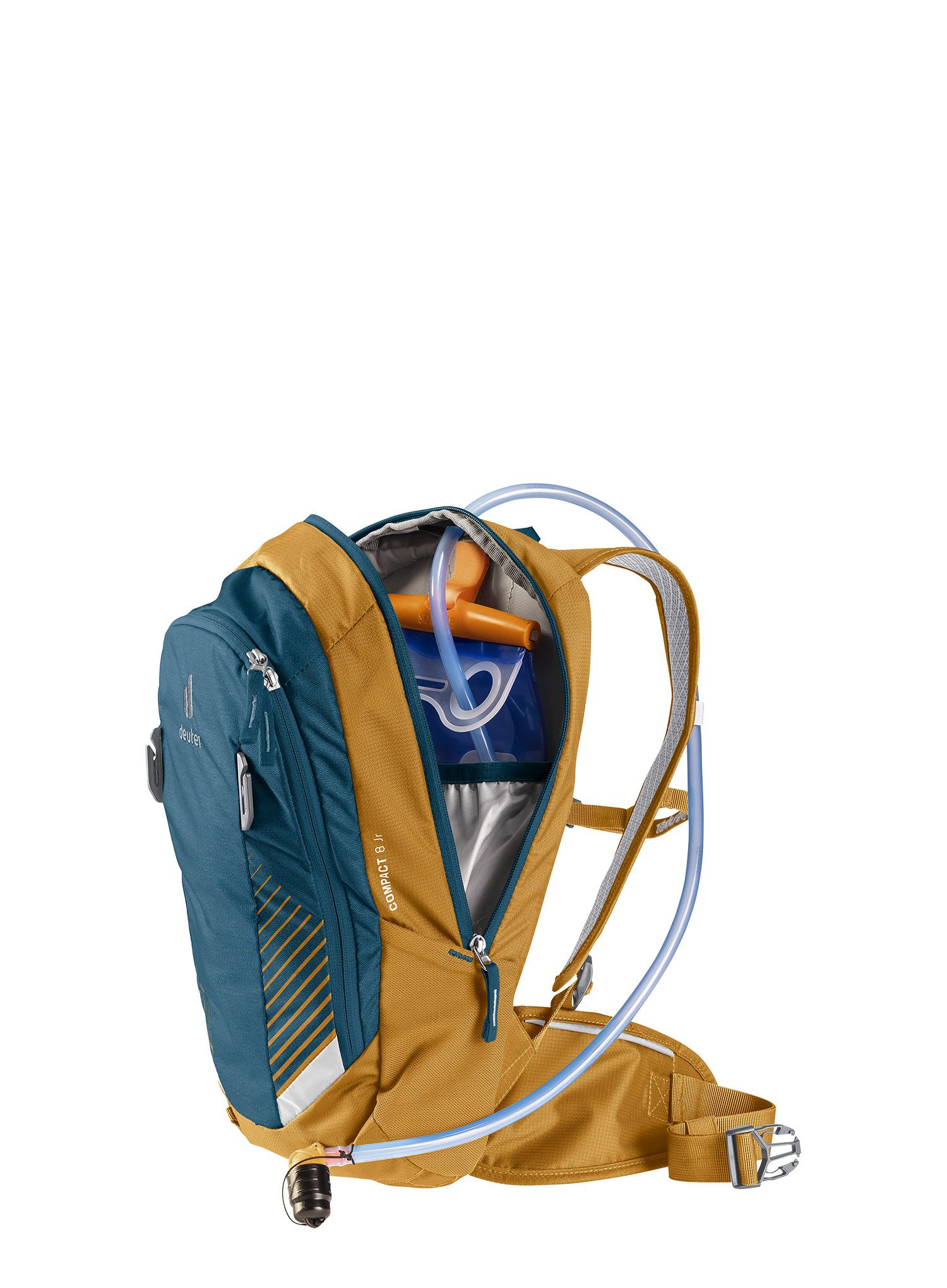 Dječji planinarski ruksak Deuter Compact 8 JR - atlantic/cinnamon