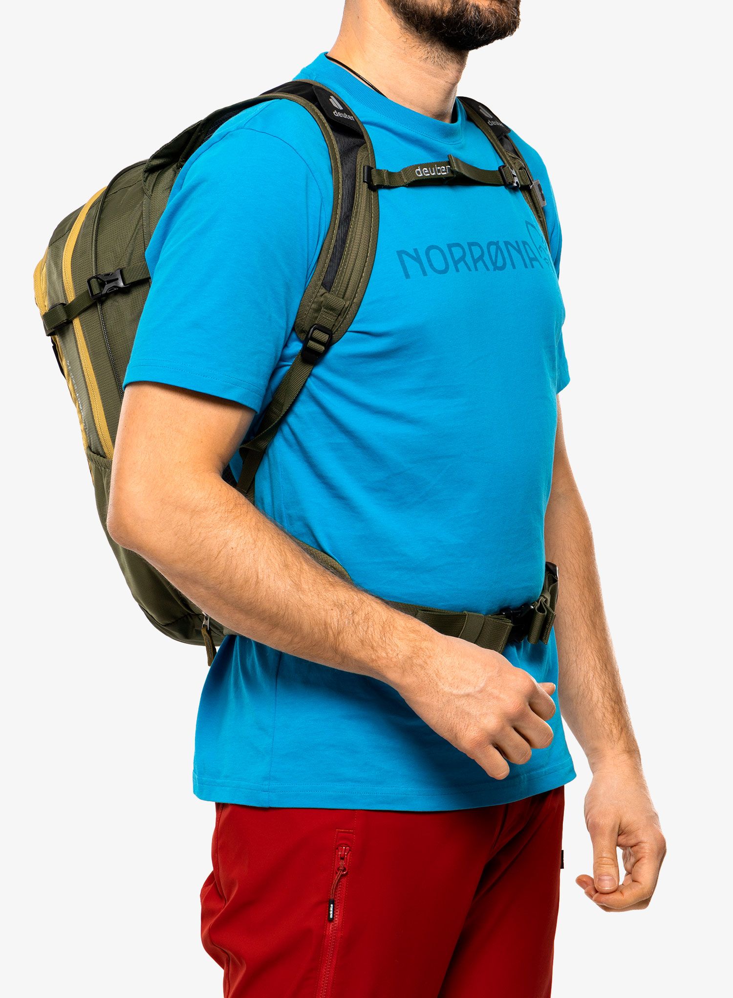 Biciklistički ruksak Deuter Compact EXP 14 - caramel/khaki