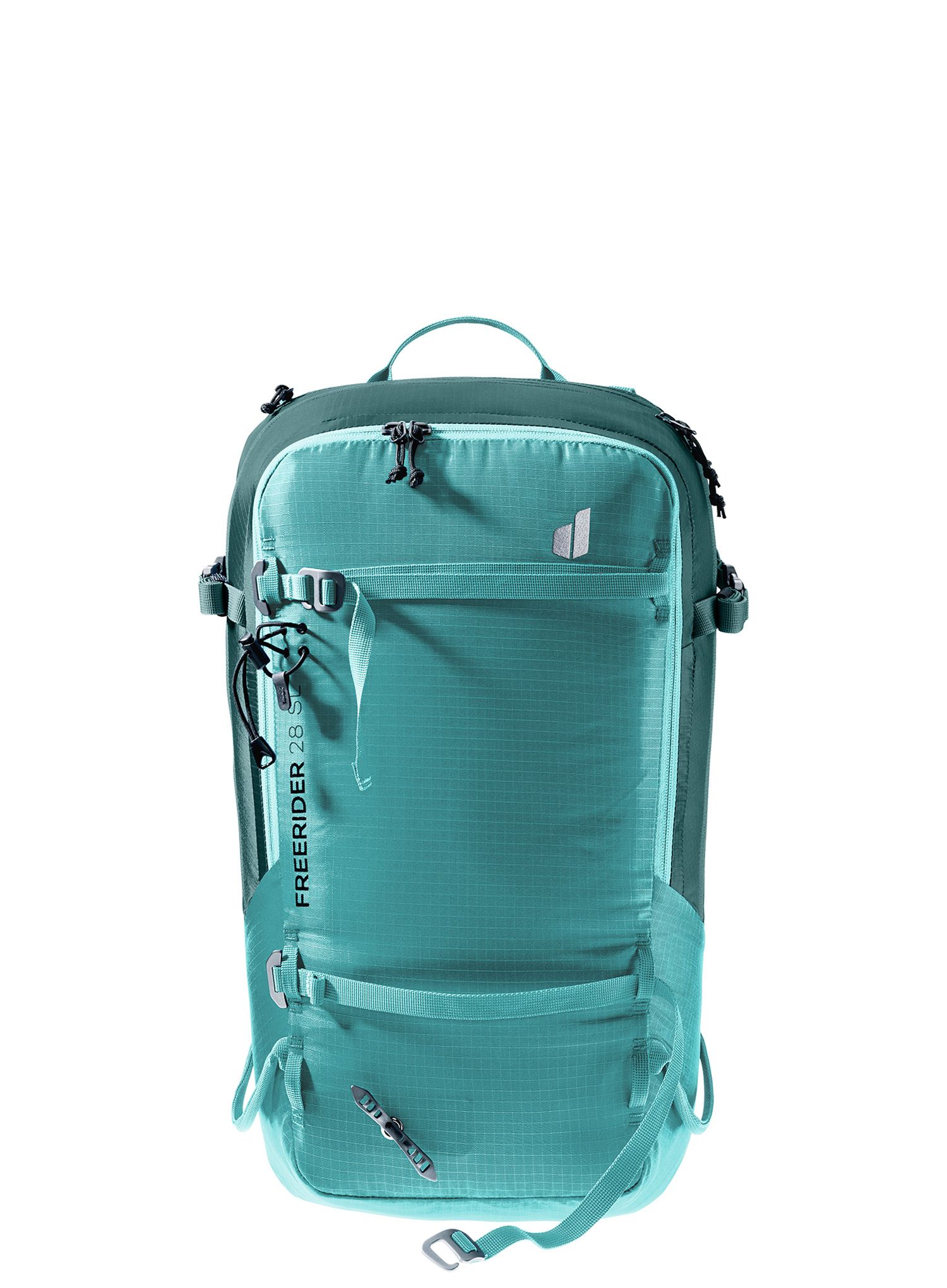 Ruksak za turno skijanje Deuter Freerider 28 SL - dust blue/deep sea