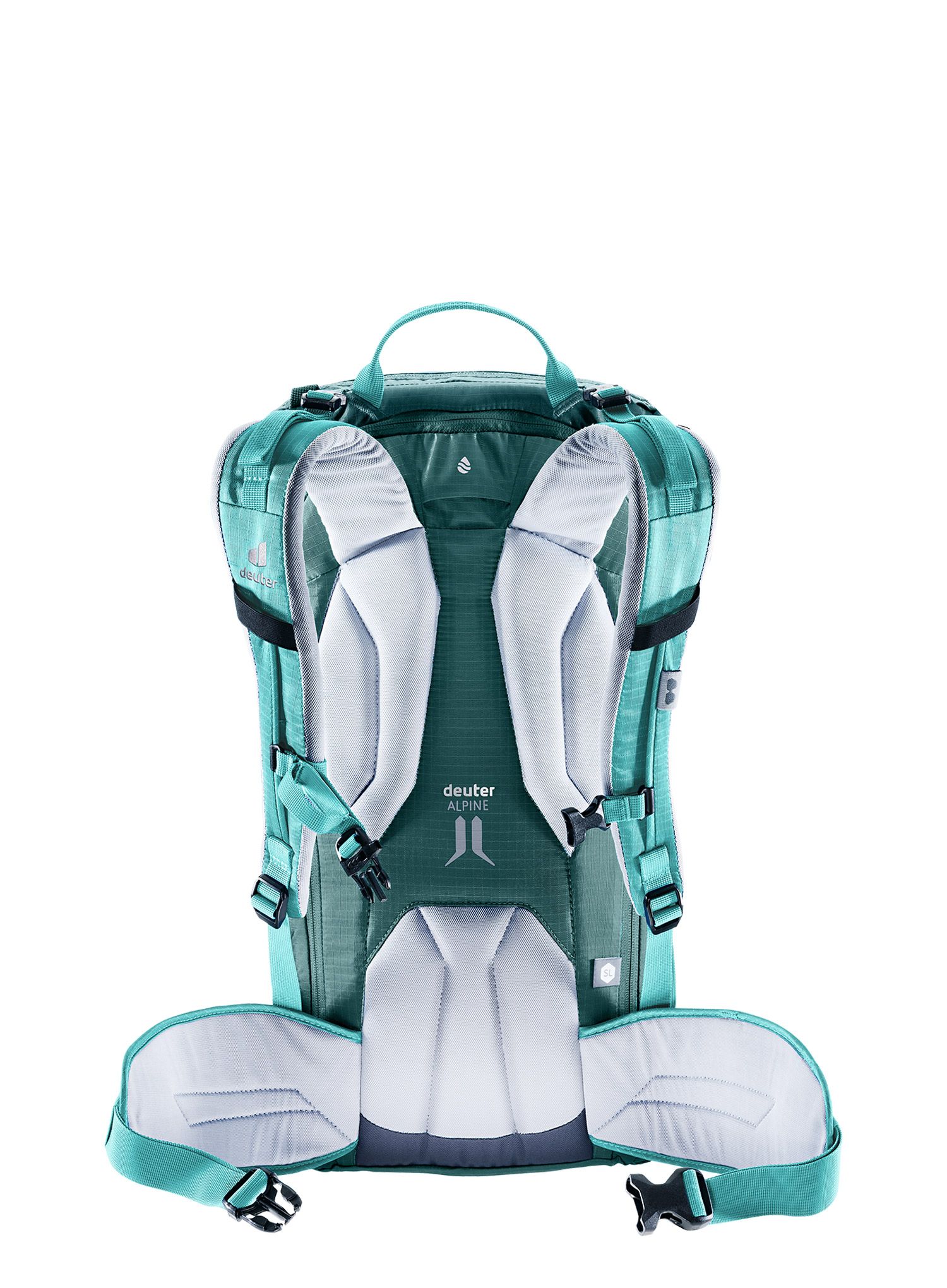 Ruksak za turno skijanje Deuter Freerider 28 SL - dust blue/deep sea