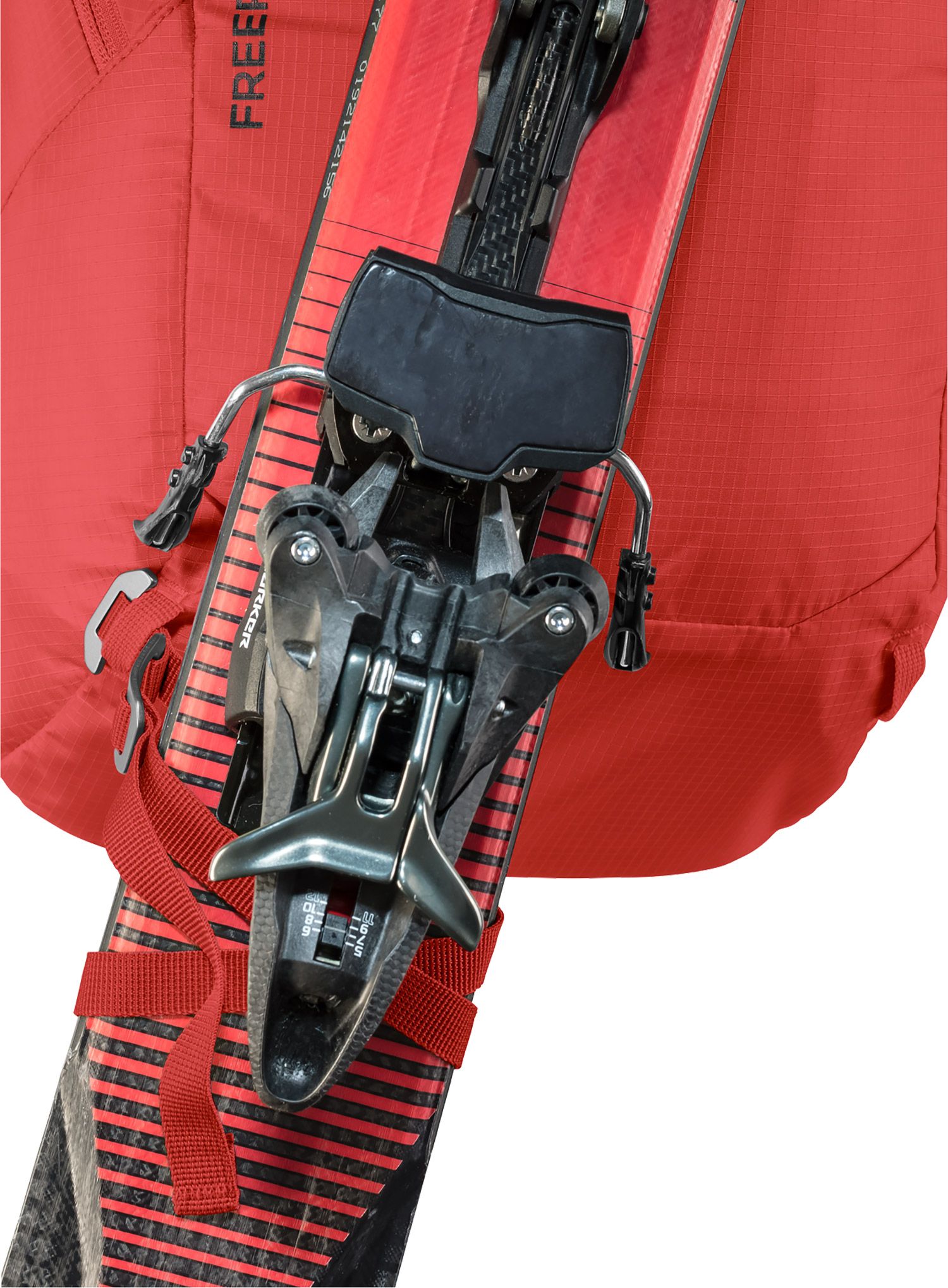Ruksak za turno skijanje Deuter Freerider Lite 18 SL - currant
