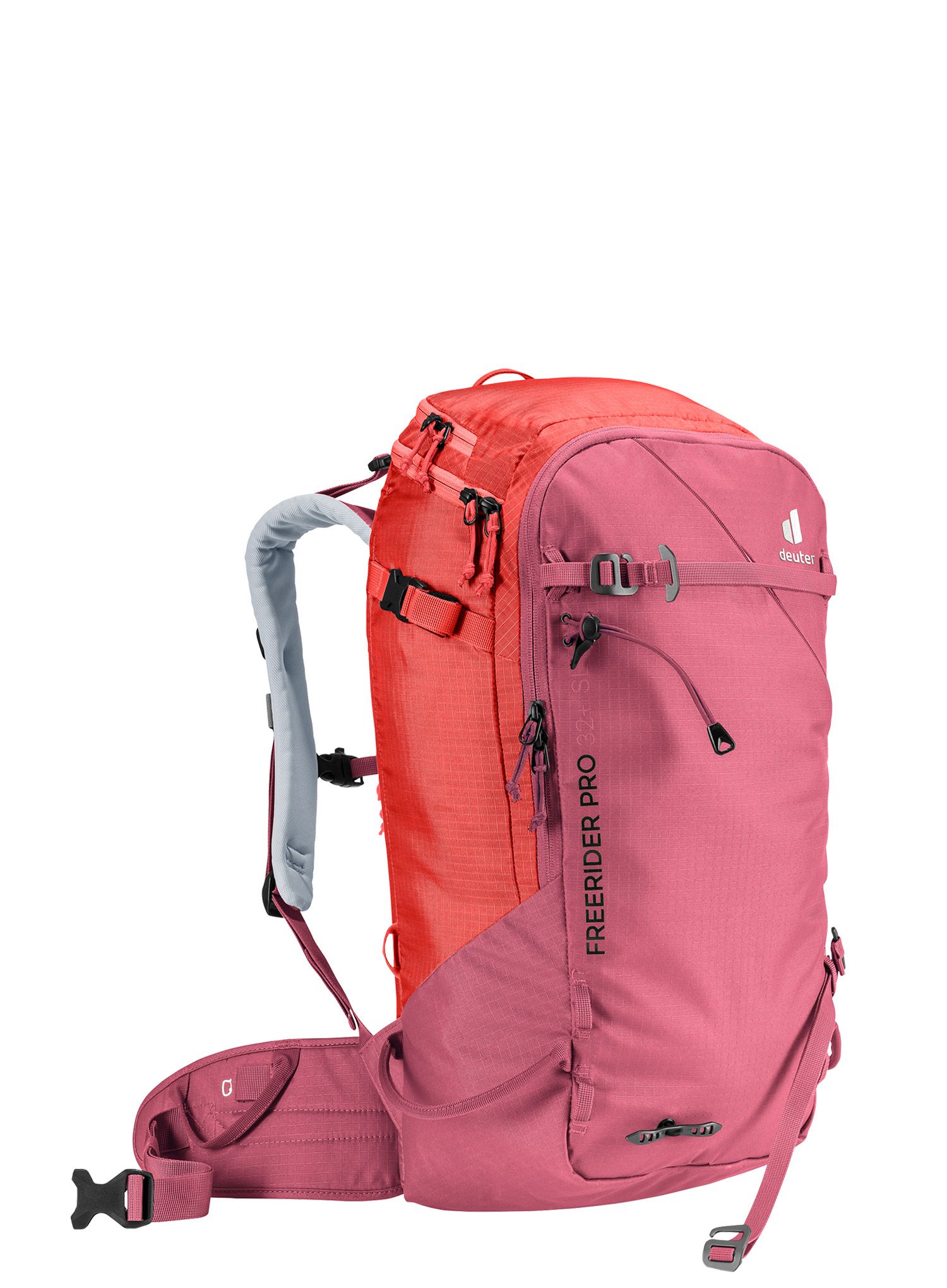 Skijaški ruksak Deuter Freerider Pro 32+ SL - maron/currant