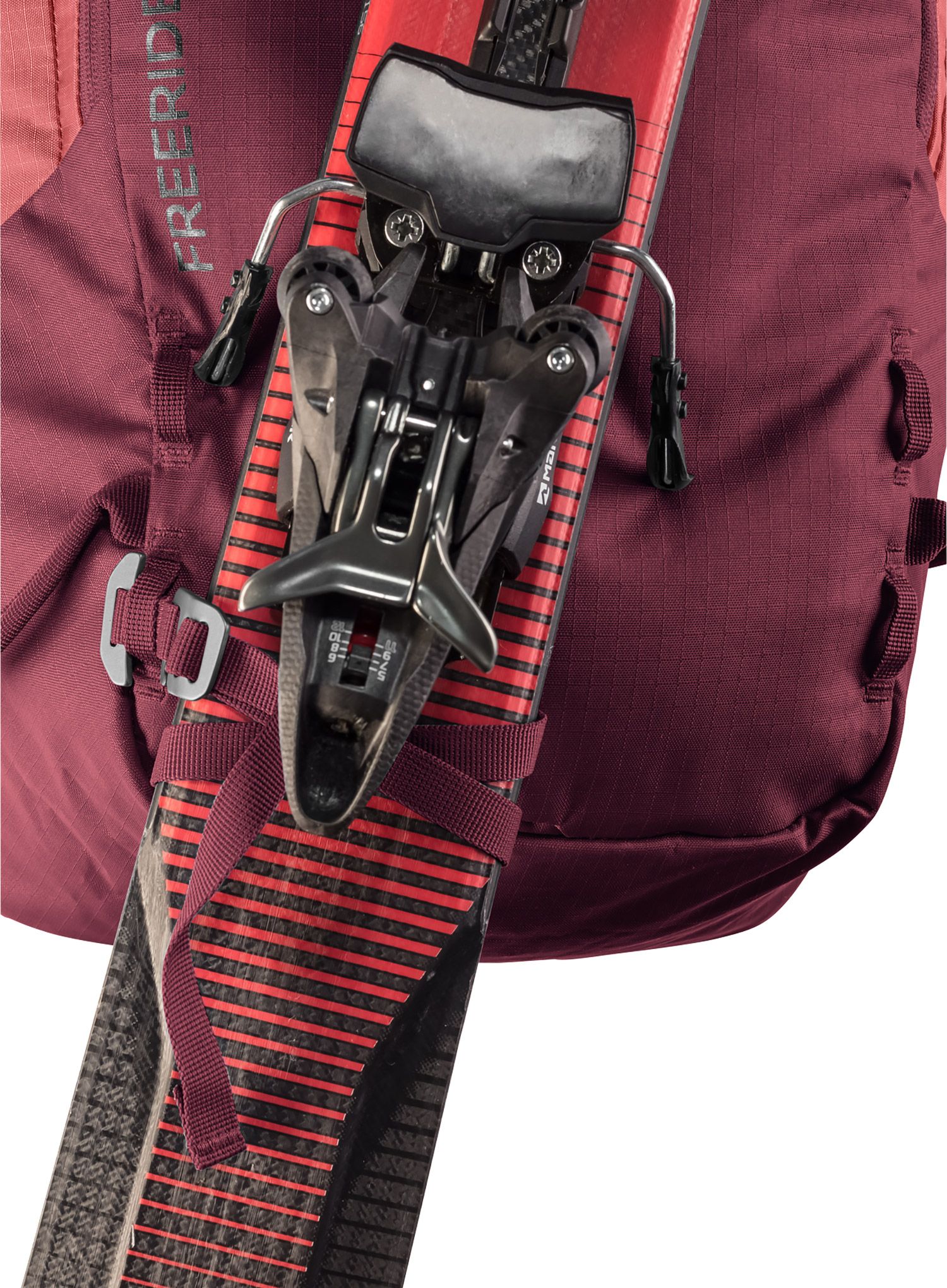 Skijaški ruksak Deuter Freerider Pro 32+ SL - maron/currant