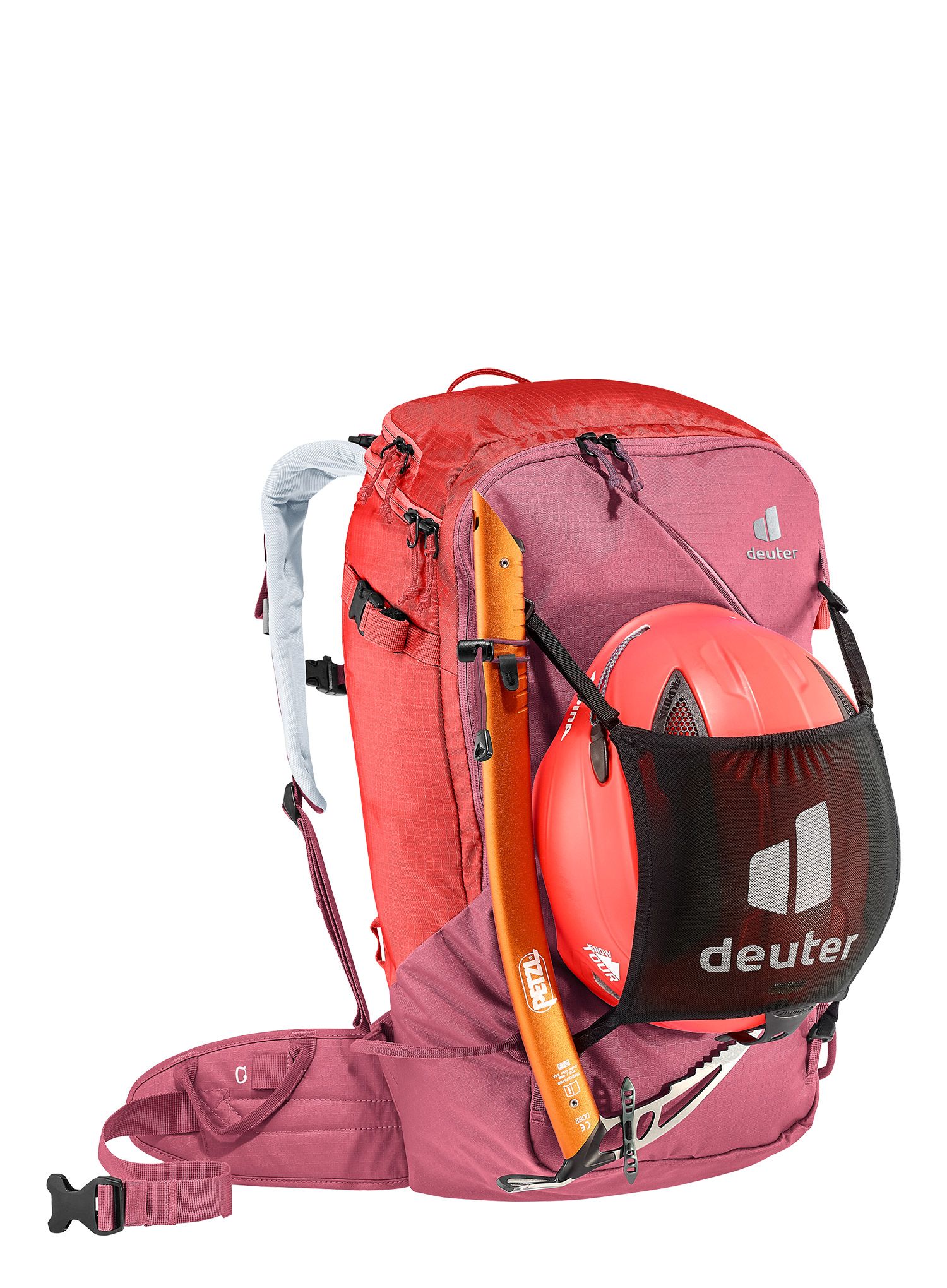 Skijaški ruksak Deuter Freerider Pro 32+ SL - maron/currant