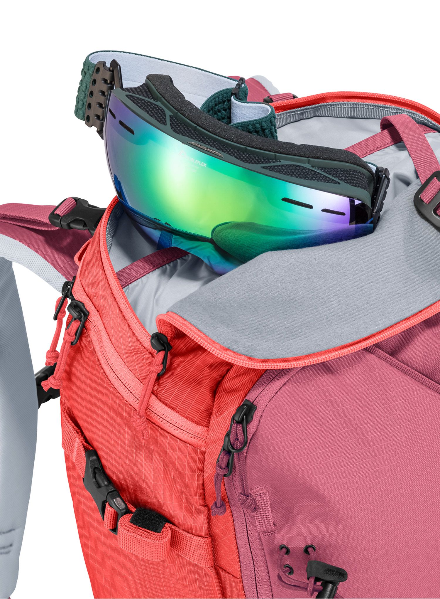 Skijaški ruksak Deuter Freerider Pro 32+ SL - maron/currant