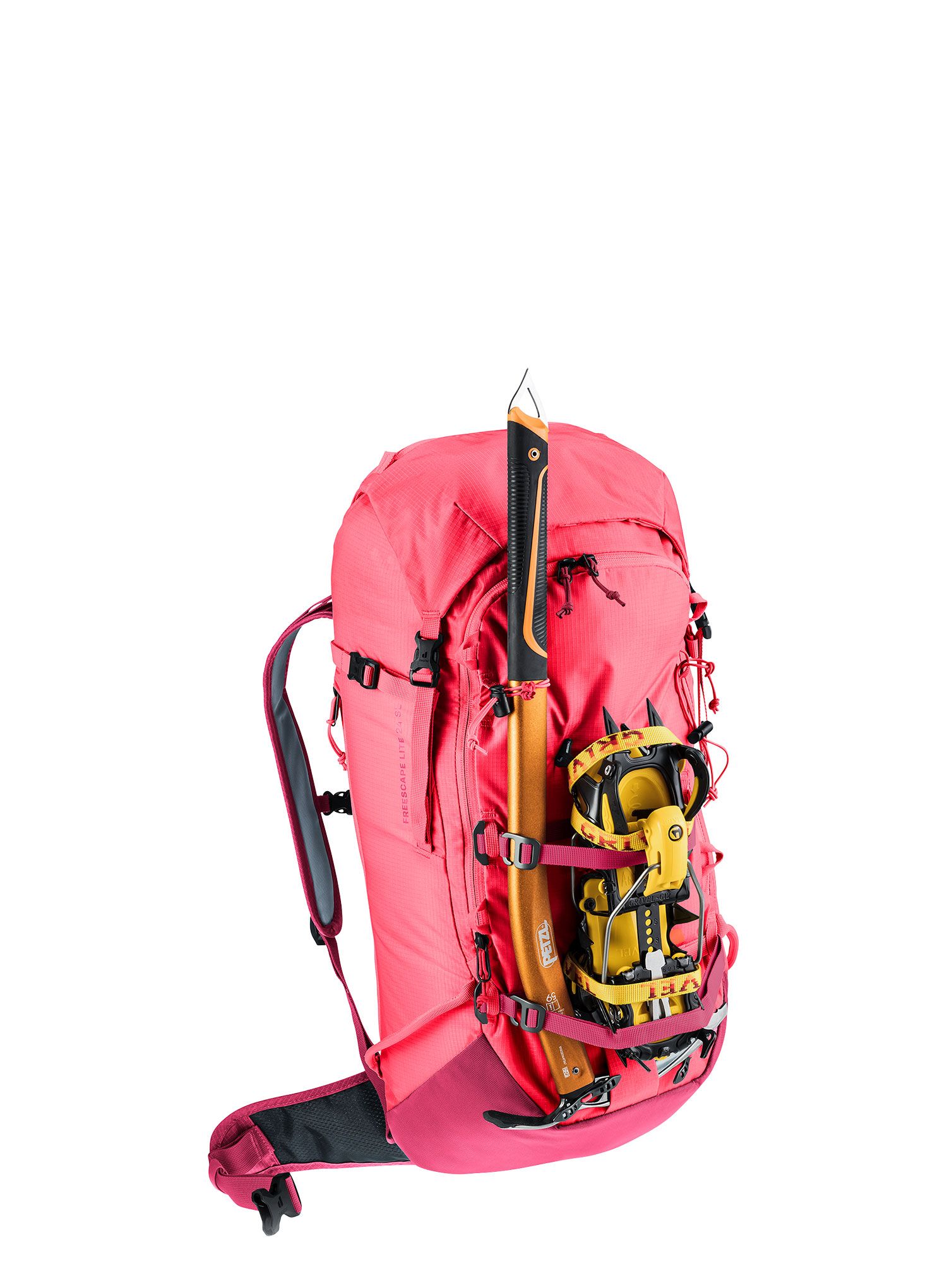 Ruksak za turno skijanje Deuter Freescape Lite 24 SL - hibiscus/ruby
