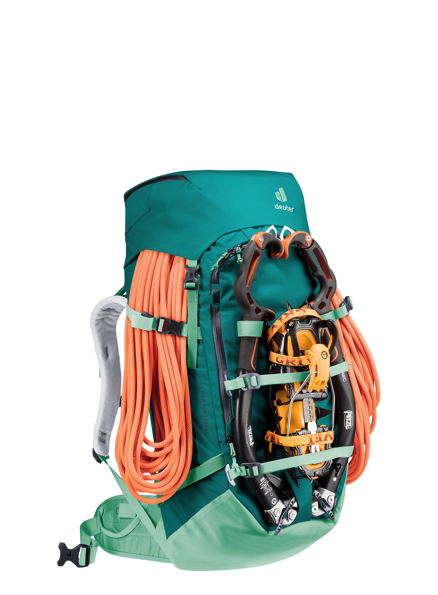 Ženski ruksak Deuter Freescape Pro 38+ SL - deep sea/spearmint