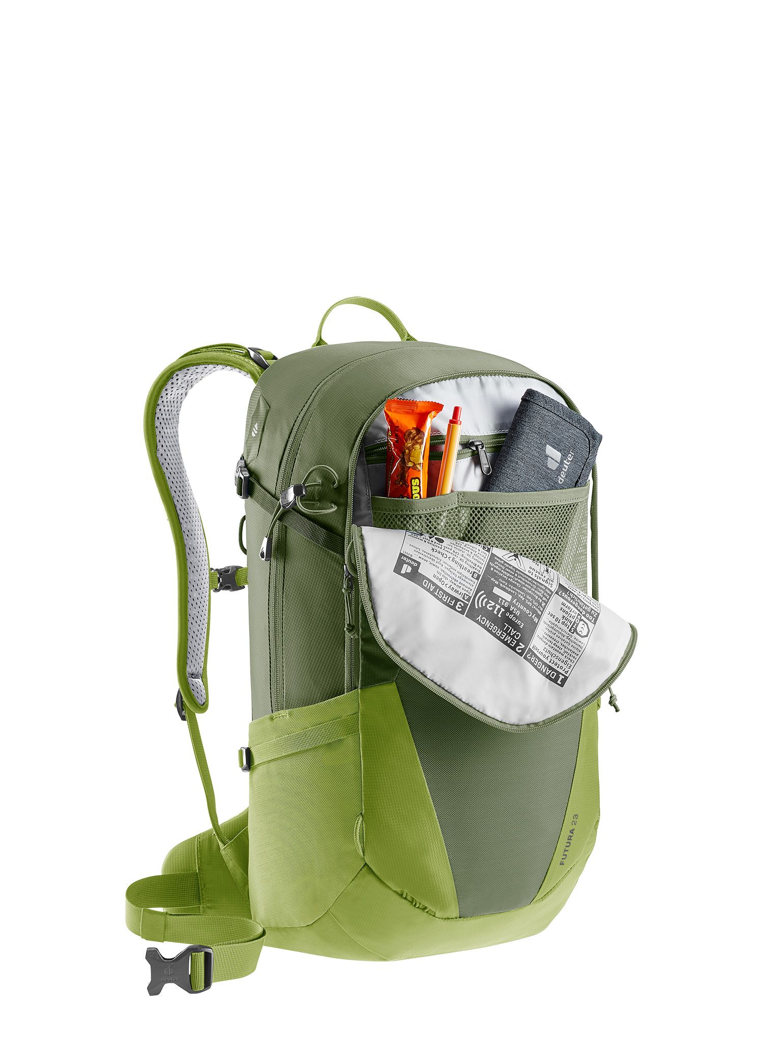 Planinarski ruksak Deuter Futura 23 - khaki/meadow