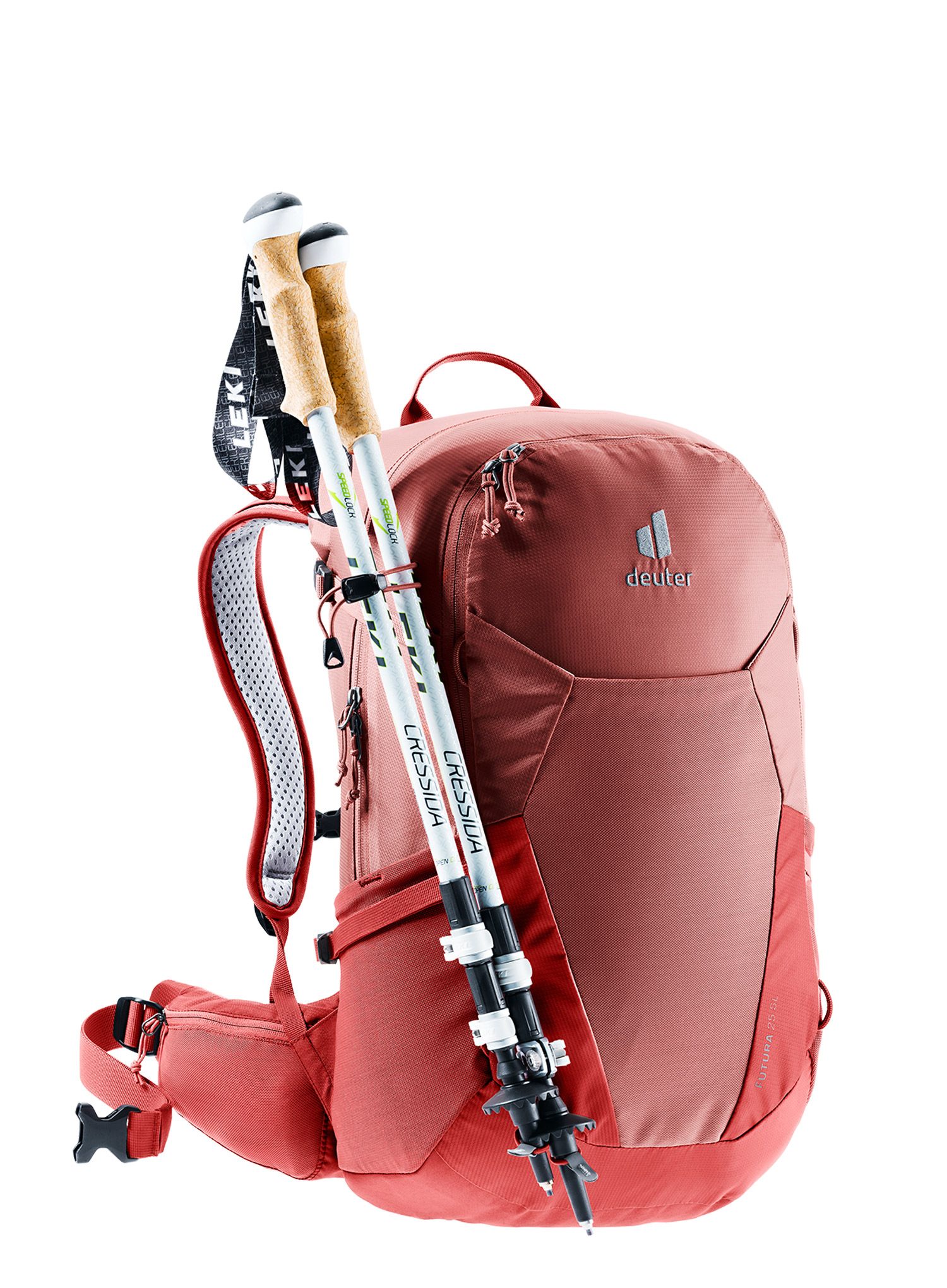 Ženski ruksak Deuter Futura 25 SL - caspia/currant