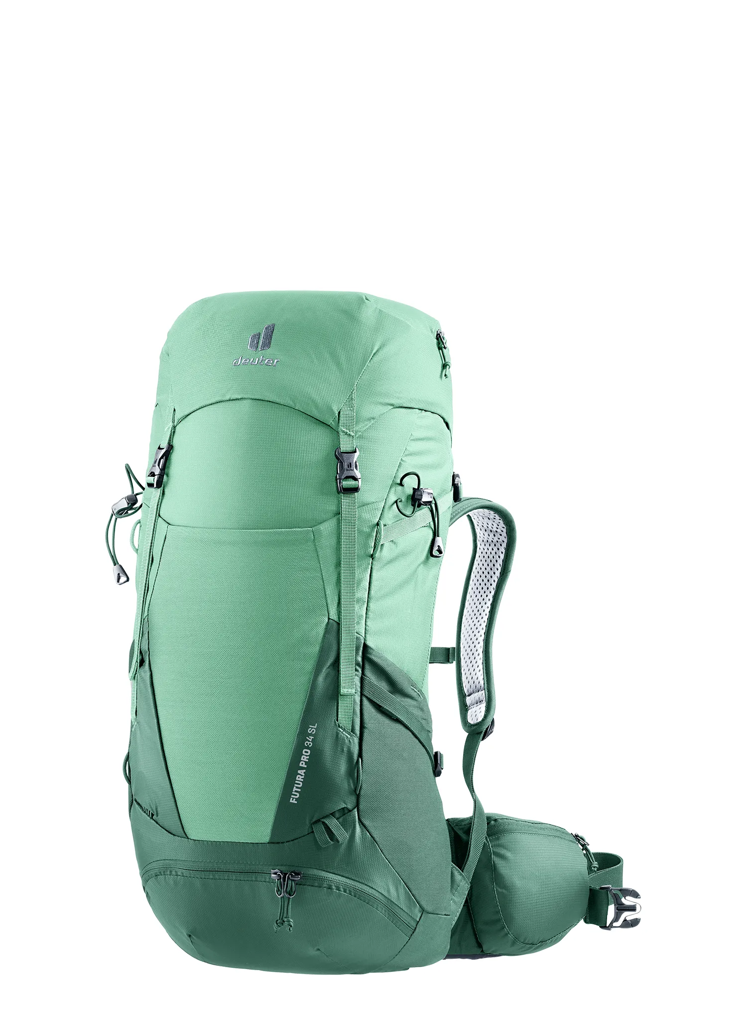 Ženski planinarski ruksak Deuter Futura Pro 34 SL - spearmint/seagreen