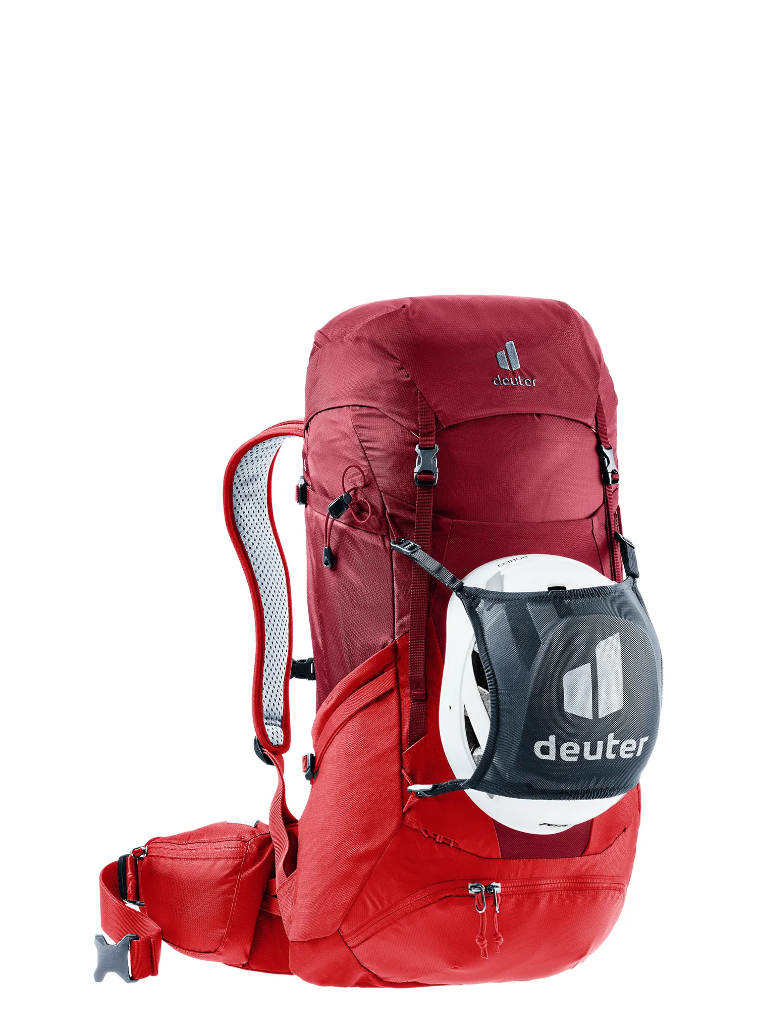 Planinarski ruksak Deuter Futura Pro 36 - masala/cherry
