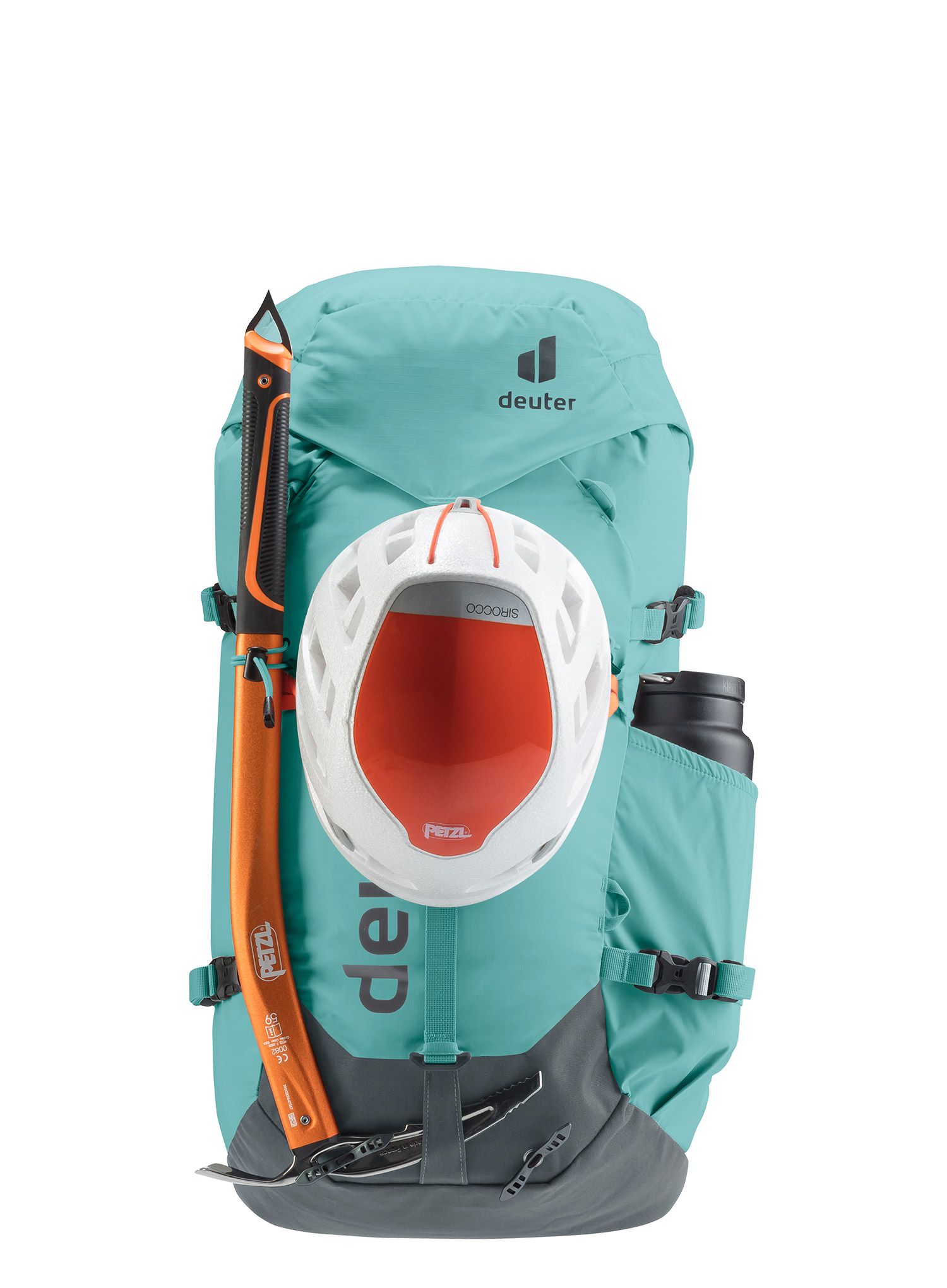 Ženski planinarski ruksak Deuter Gravity Expedition 45+ SL - dustblue/graphite