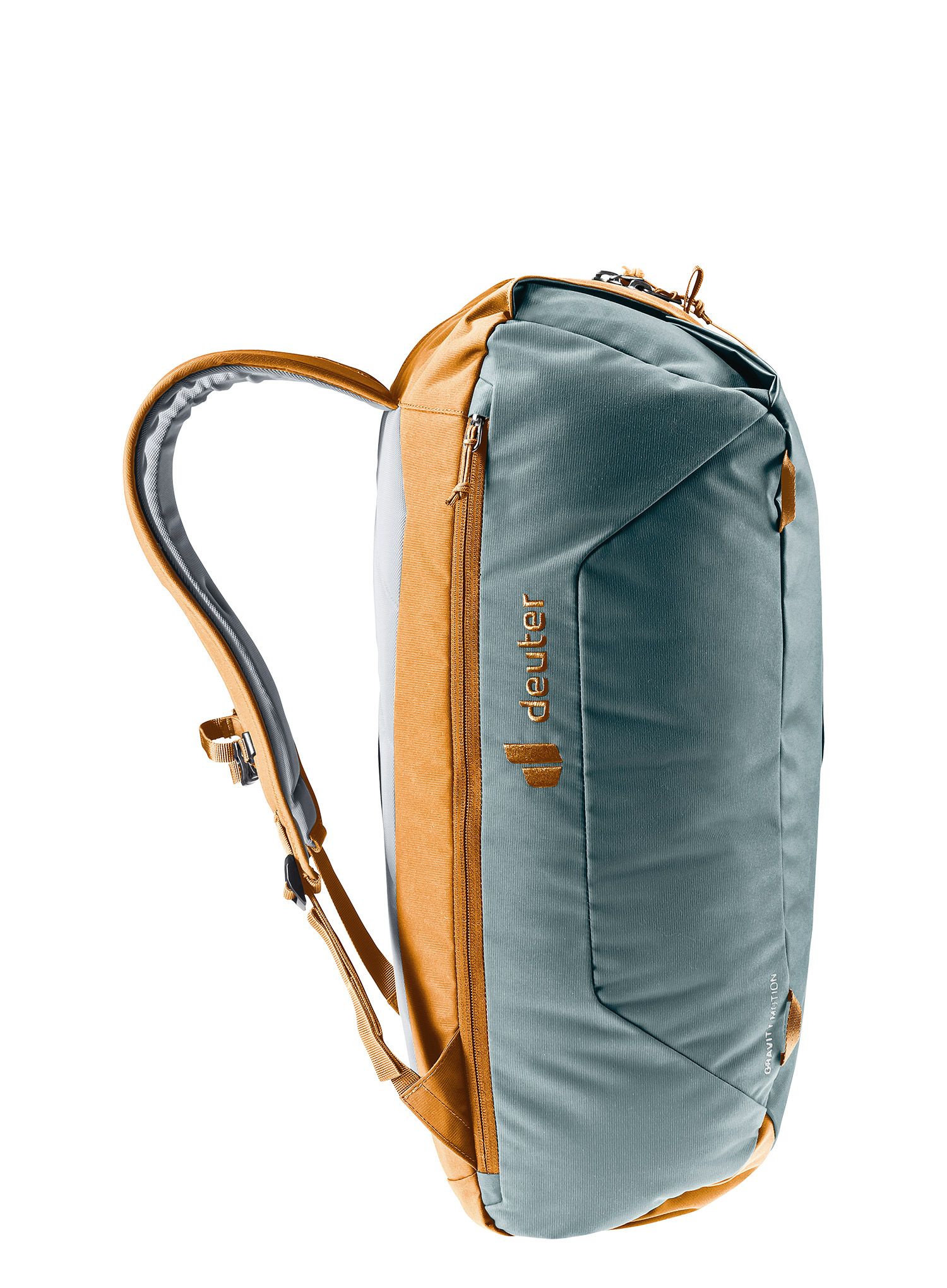 Penjački ruksak Deuter Gravity Motion - teal/cinnamon
