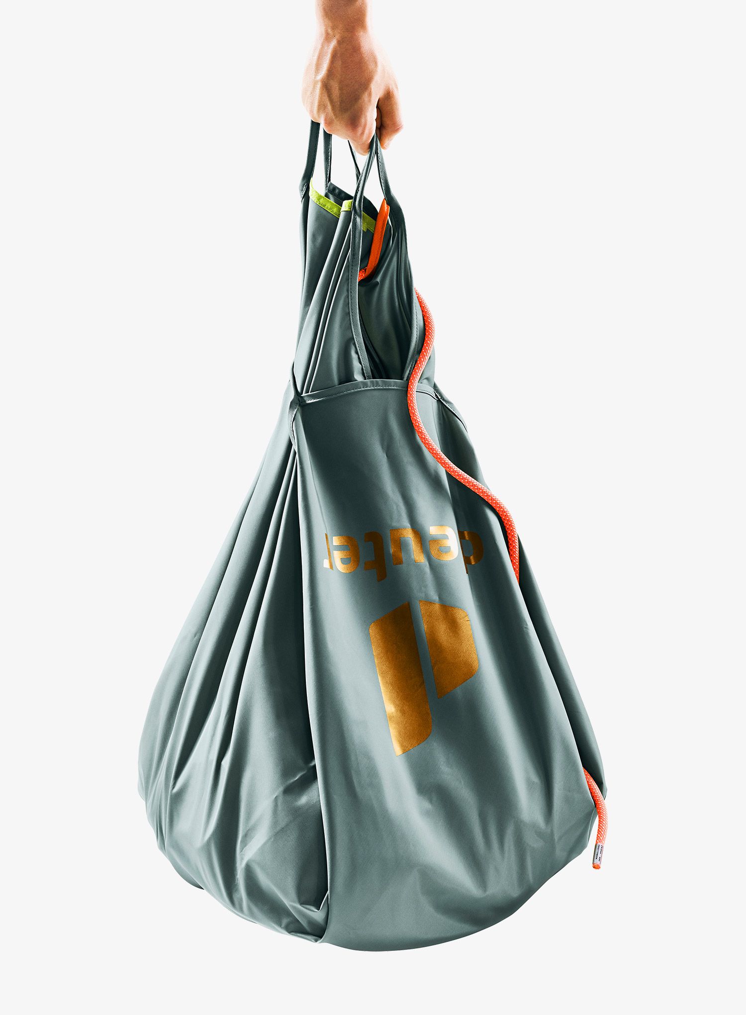 Torba za uže Deuter Gravity Rope Sheet - teal/cinnamon