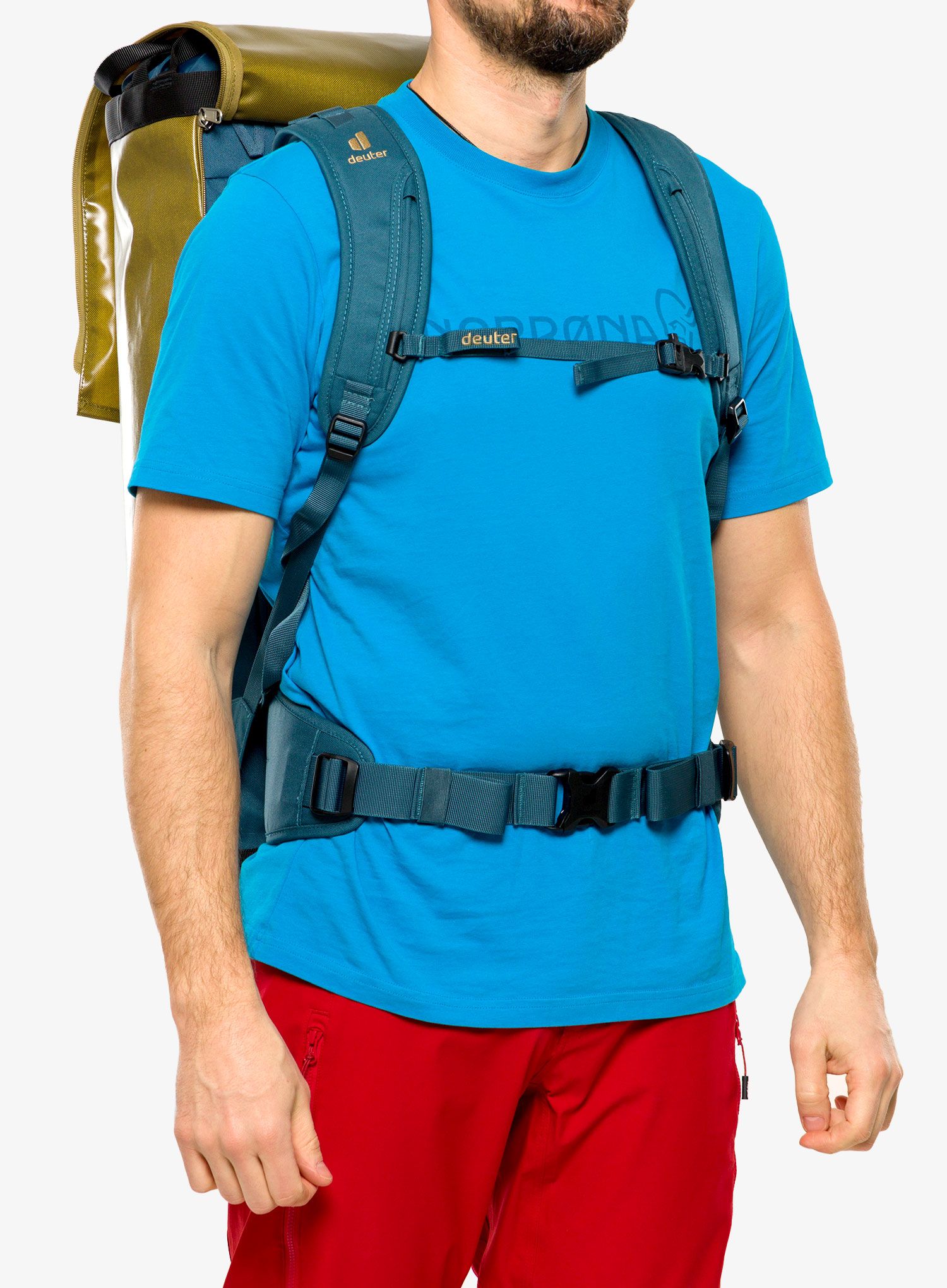Planinarski ruksak Deuter Gravity Wall Bag 50 - clay/arctic