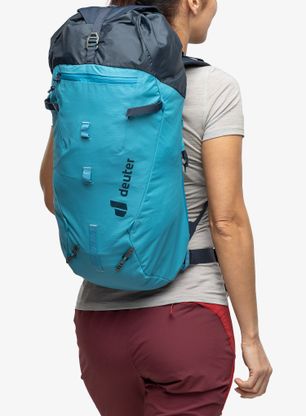 Ženski planinarski ruksak Deuter Guide 22 SL - lagoon/ink