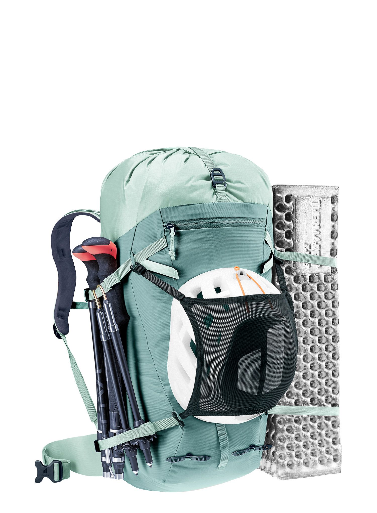 Ženski planinarski ruksak Deuter Guide 28 SL - jade/frost