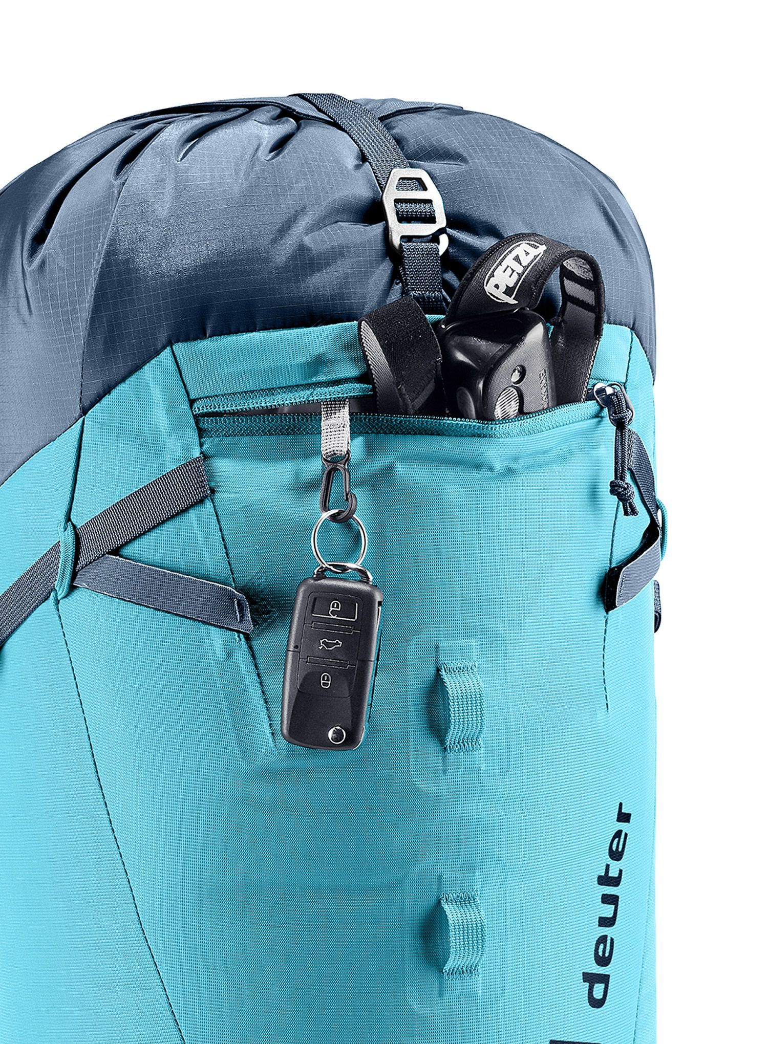 Ženski planinarski ruksak Deuter Guide 28 SL - lagoon/ink