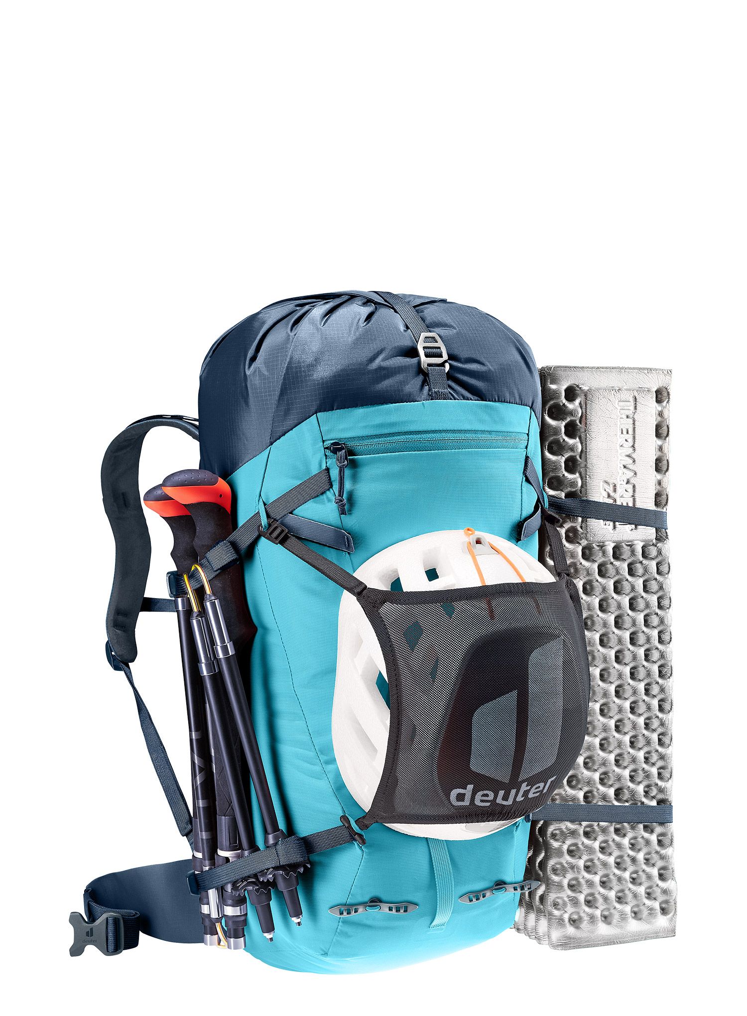 Ženski planinarski ruksak Deuter Guide 28 SL - lagoon/ink