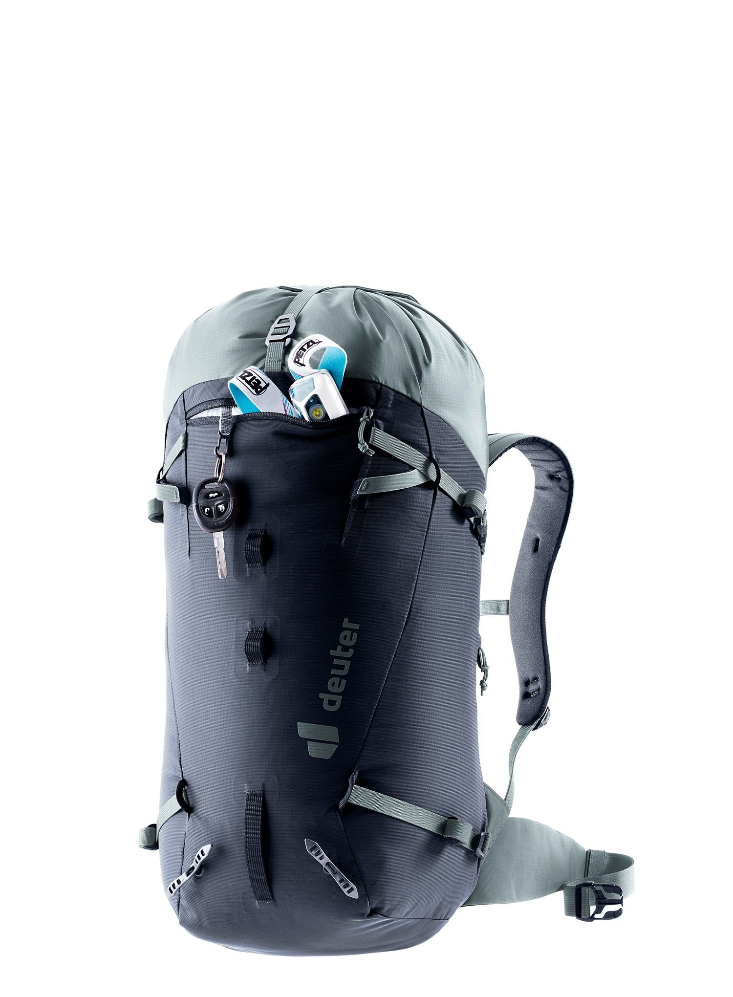 Planinarski ruksak Deuter Guide 30 - black/shale