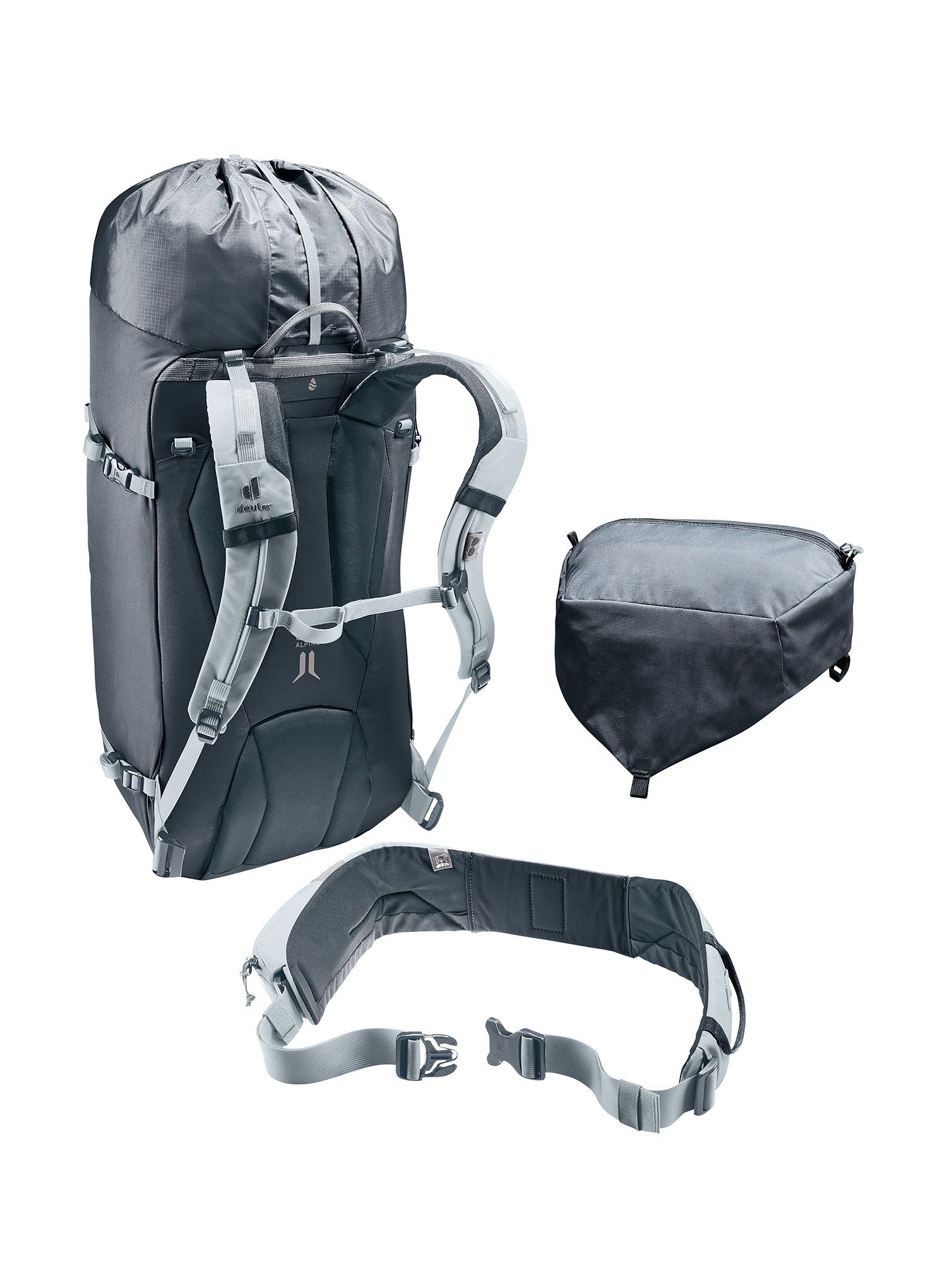 Planinarski ruksak Deuter Guide 34 + 8 - black/shale