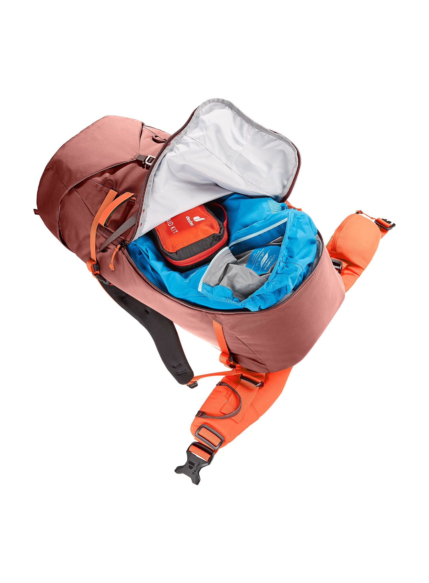 Planinarski ruksak Deuter Guide 34+ - redwood/papaya