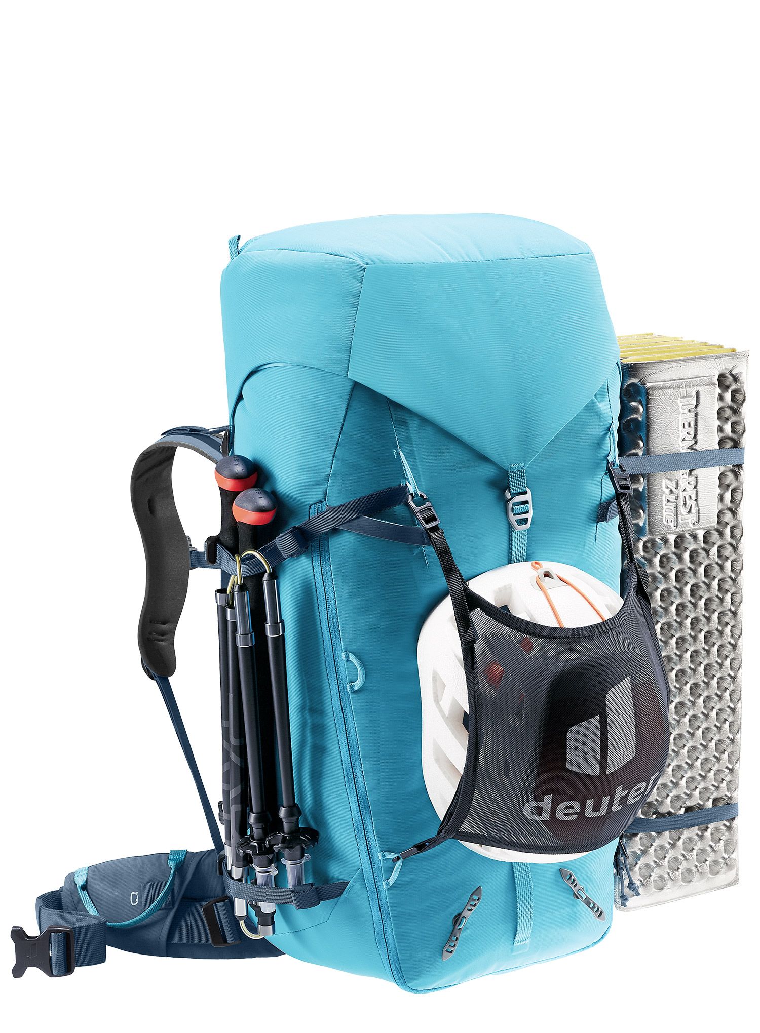 Ženski planinarski ruksak Deuter Guide 42+ SL - lagoon/ink