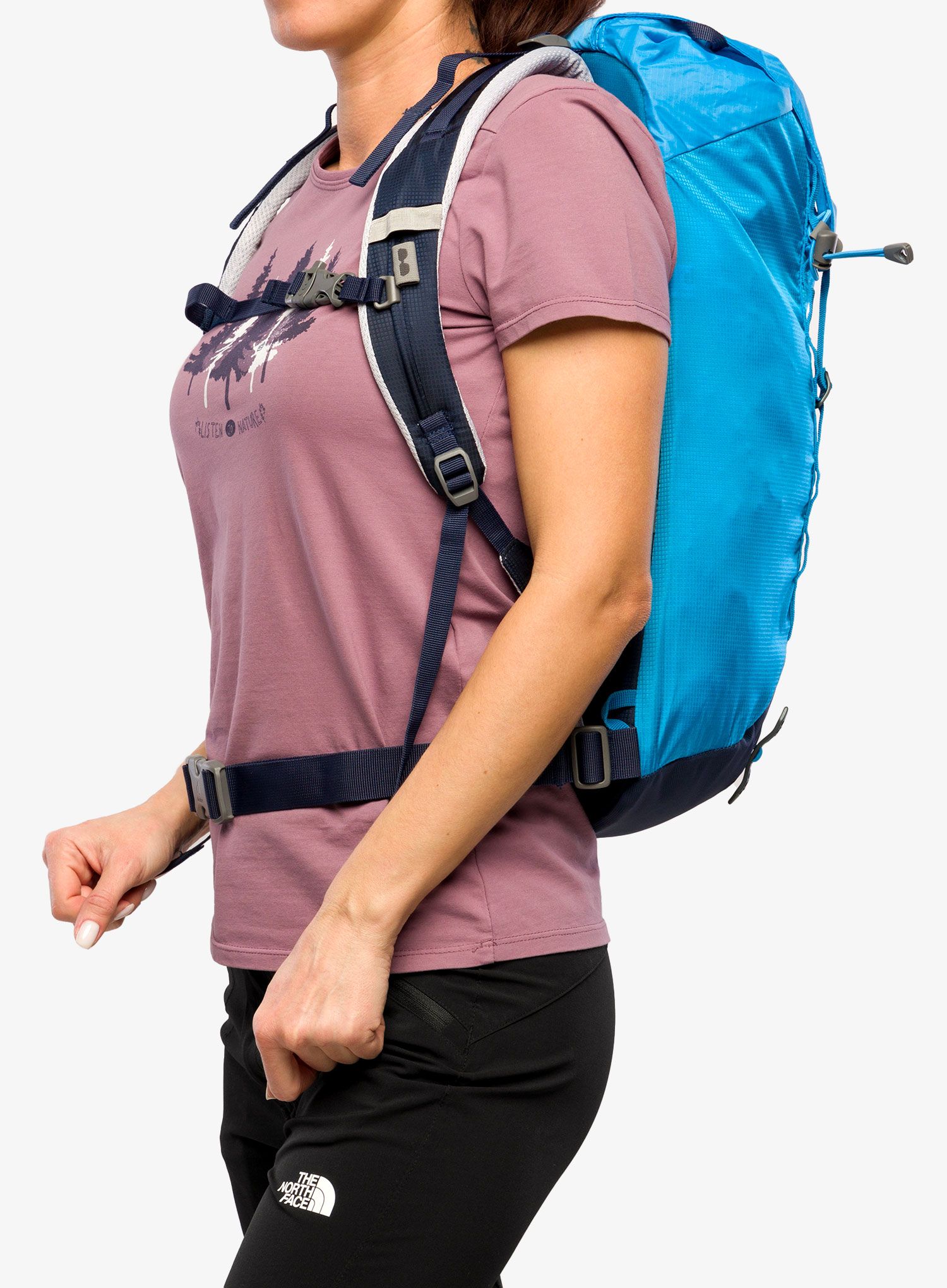Ženski planinarski ruksak Deuter Guide Lite 22 SL - azure/navy