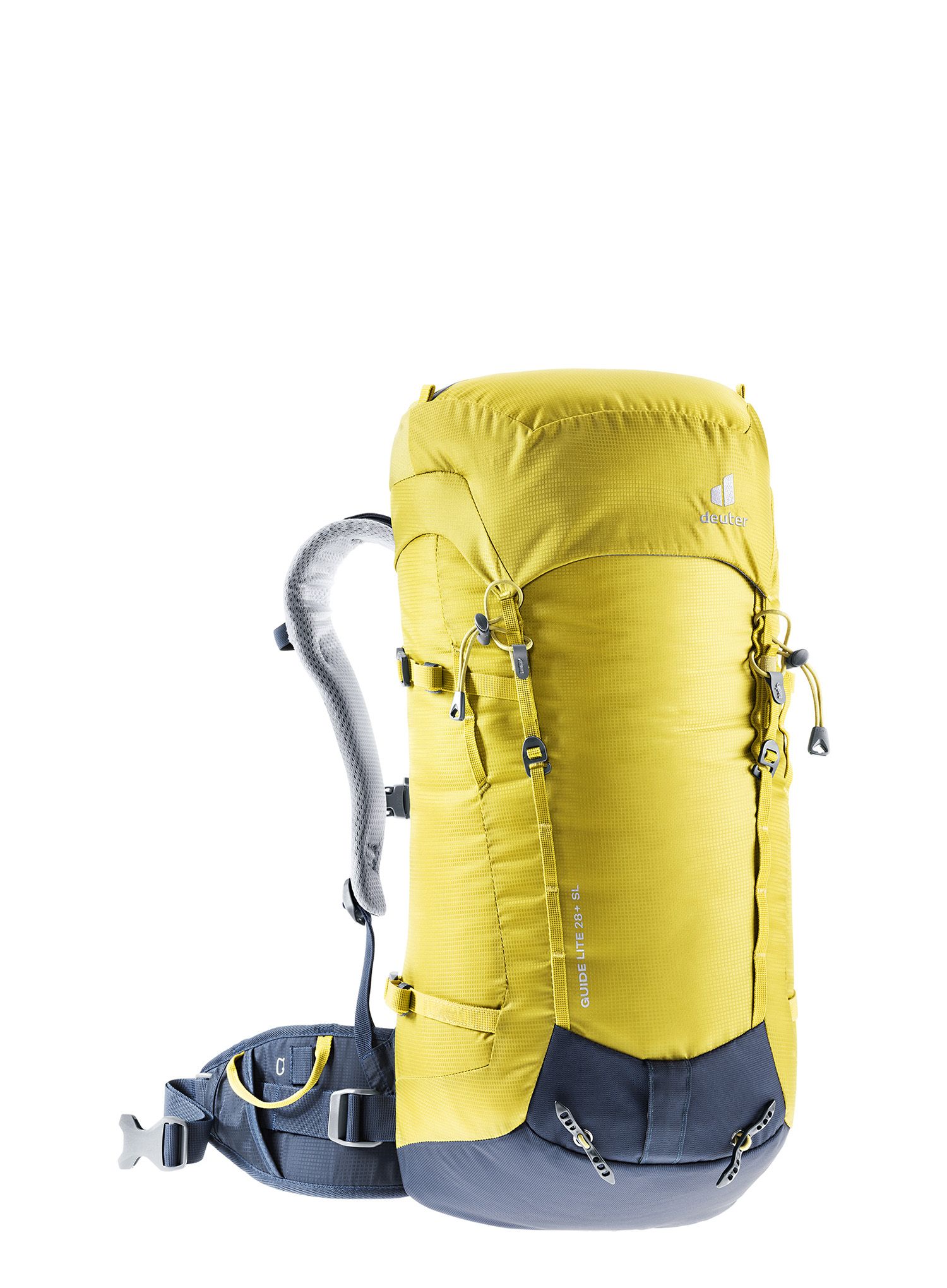 Ženski planinarski ruksak Deuter Guide Lite 28+ SL - greencurry/navy