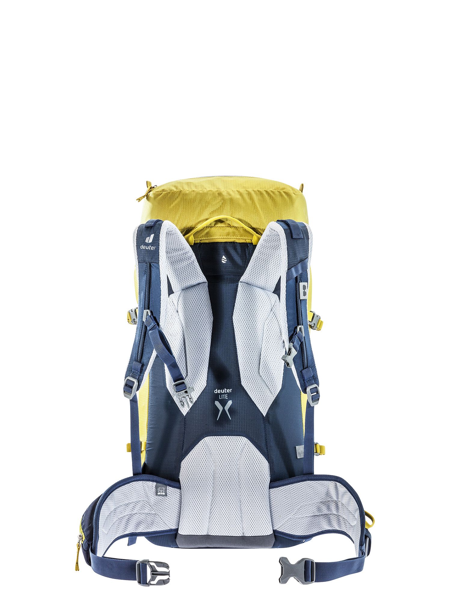 Ženski planinarski ruksak Deuter Guide Lite 28+ SL - greencurry/navy