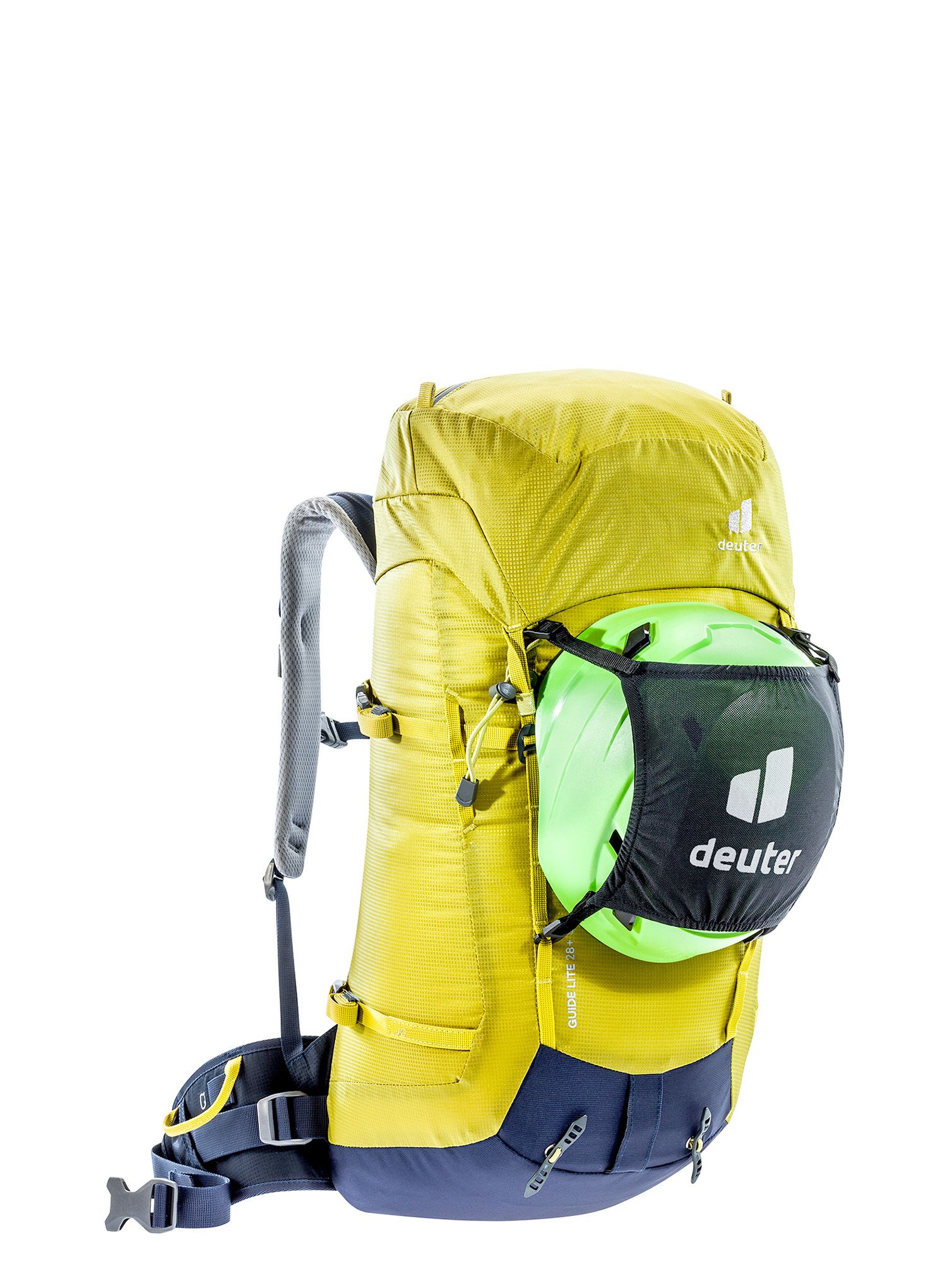 Ženski planinarski ruksak Deuter Guide Lite 28+ SL - greencurry/navy