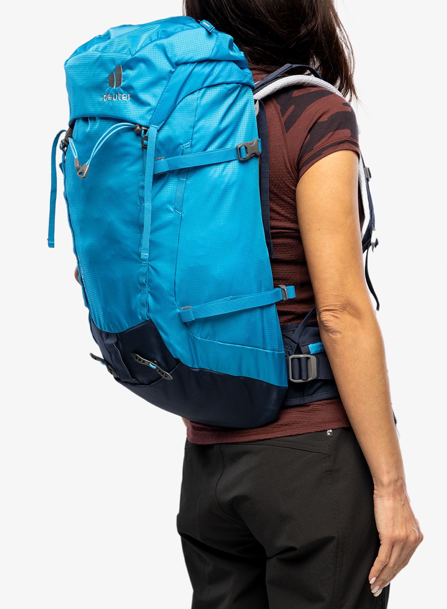 Ženski planinarski ruksak Deuter Guide Lite 28+ SL - azure/navy
