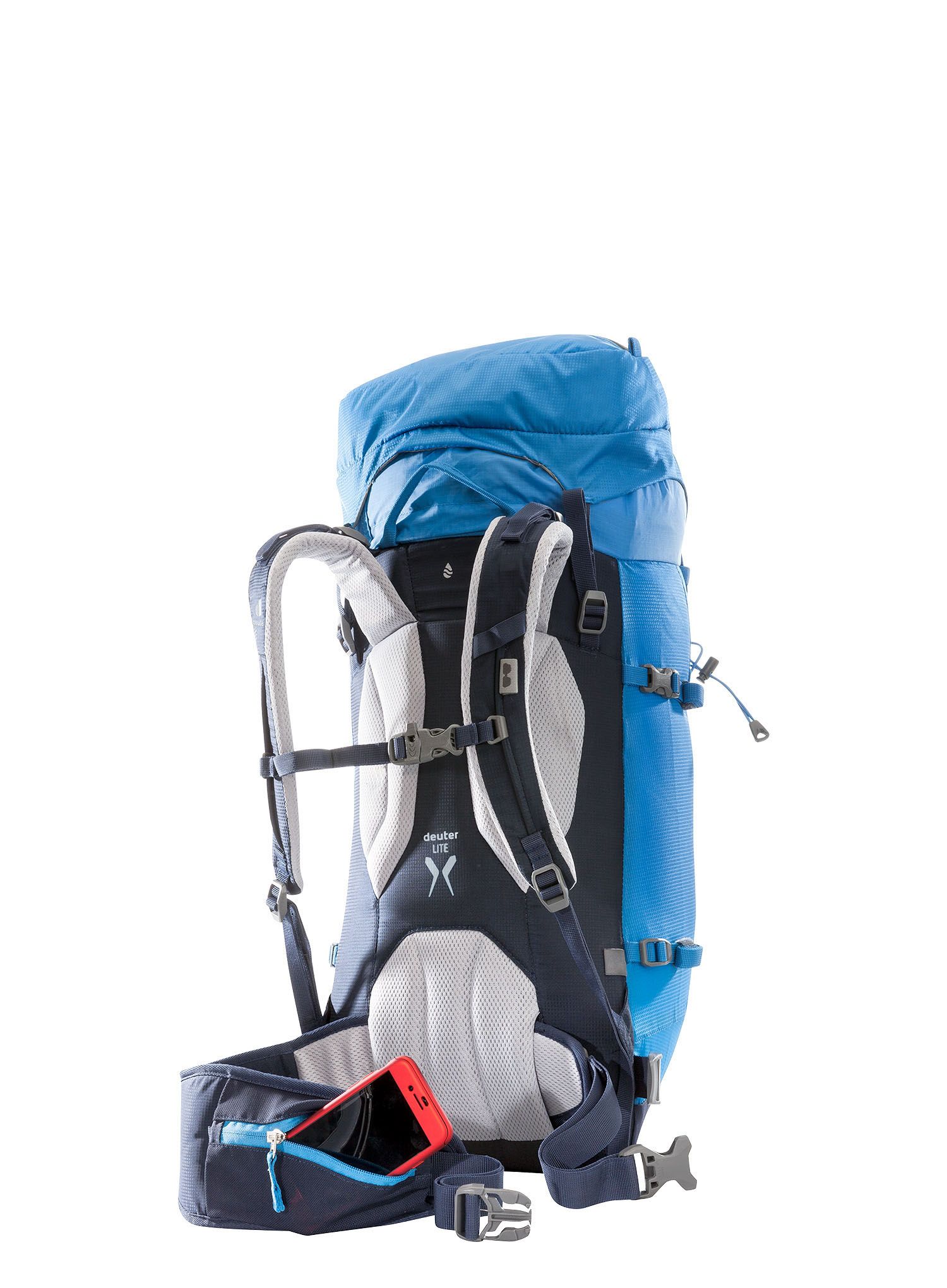 Ženski planinarski ruksak Deuter Guide Lite 28+ SL - azure/navy