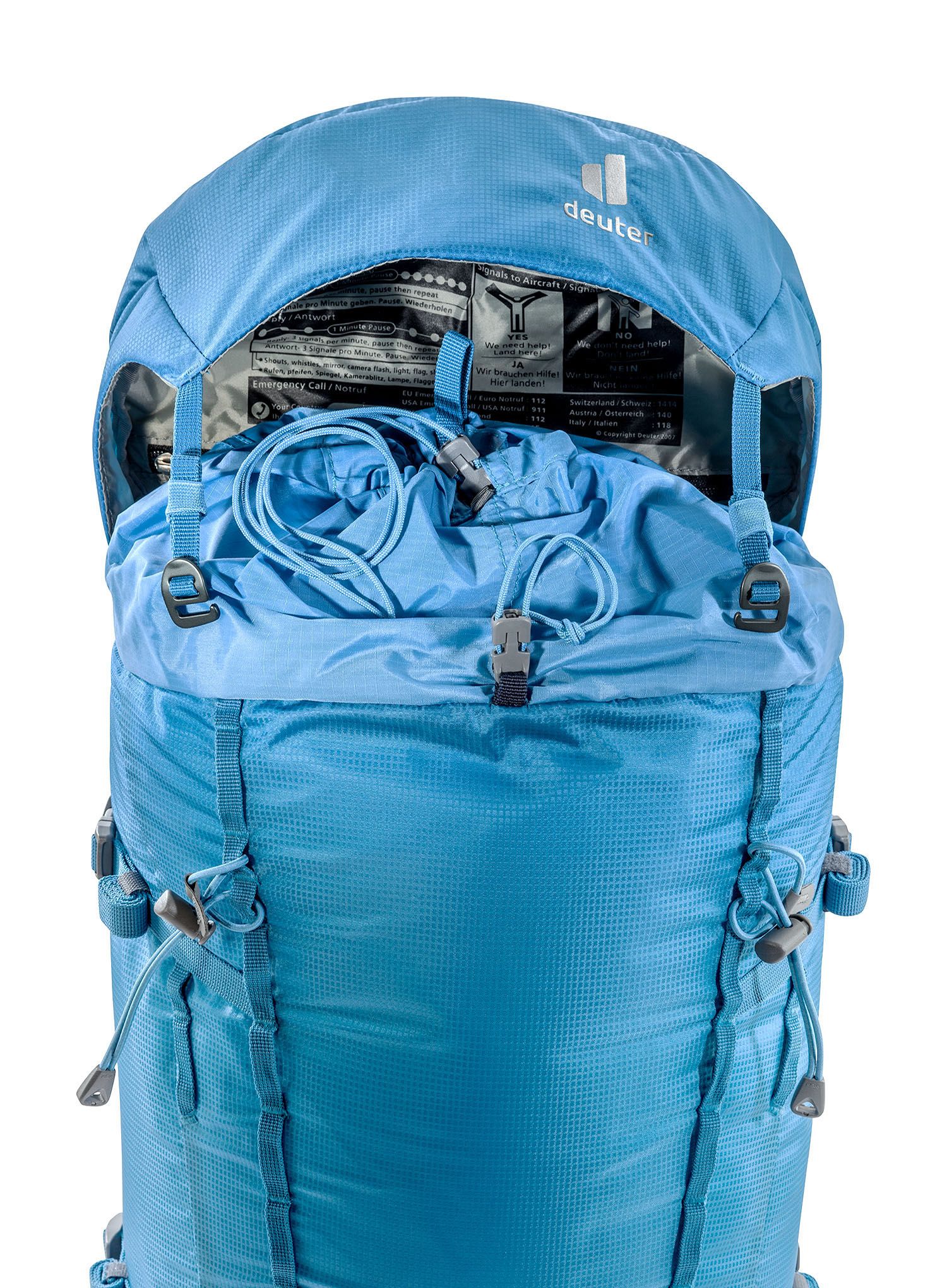 Ženski planinarski ruksak Deuter Guide Lite 28+ SL - azure/navy